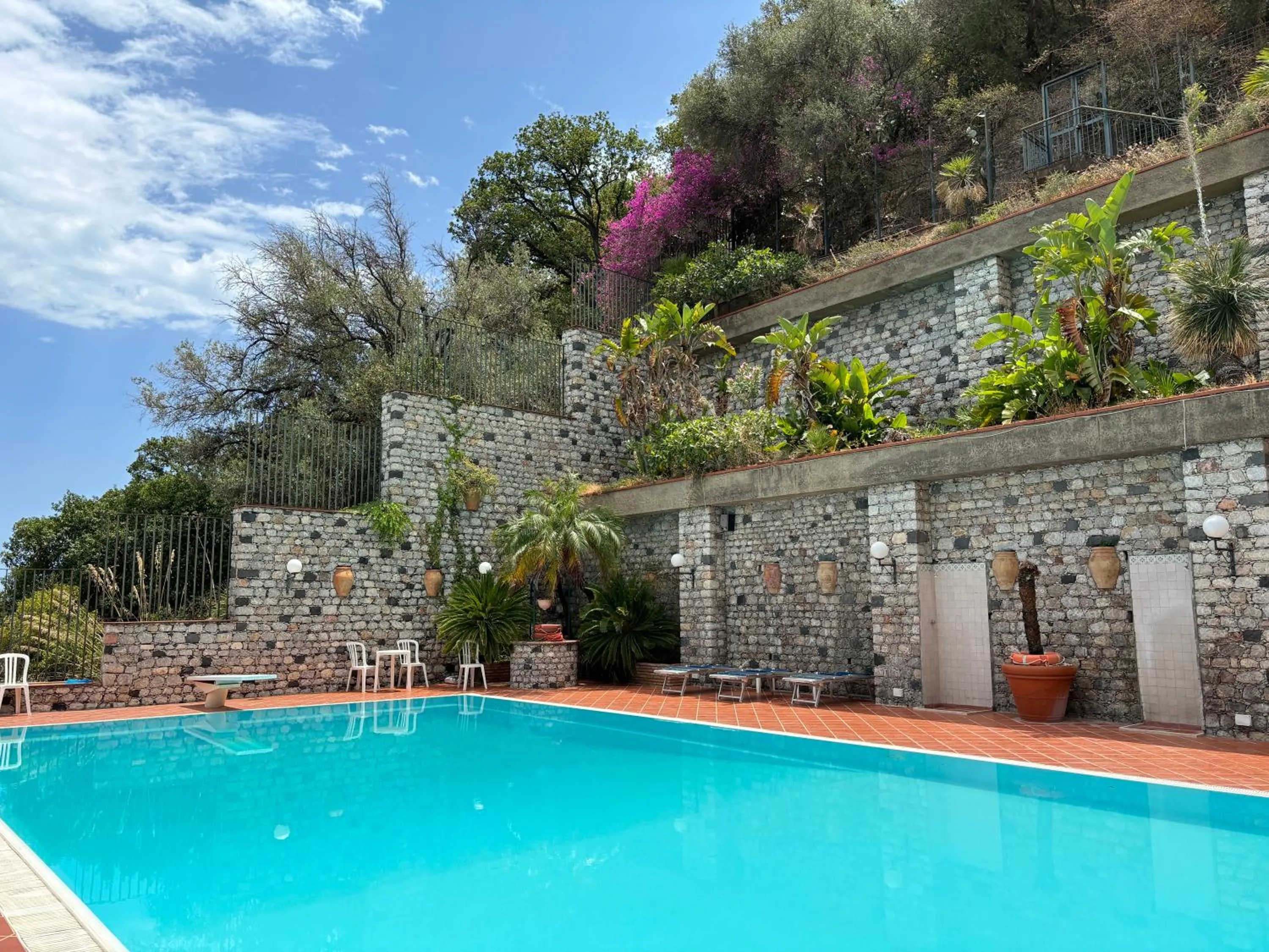 Swimming pool in Bay Palace Mazzarò