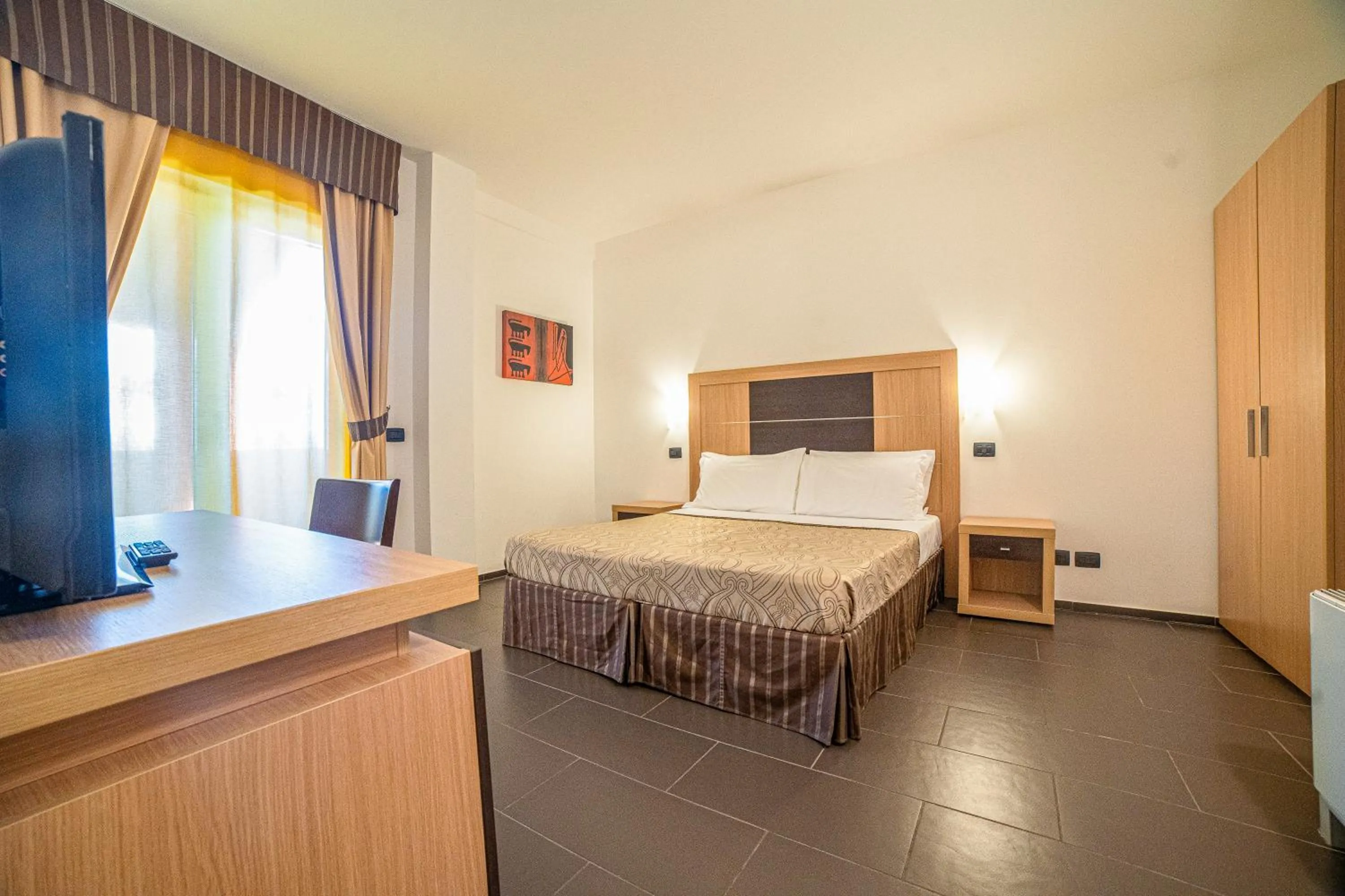 Bedroom, Bed in VOI Baia di Tindari Resort