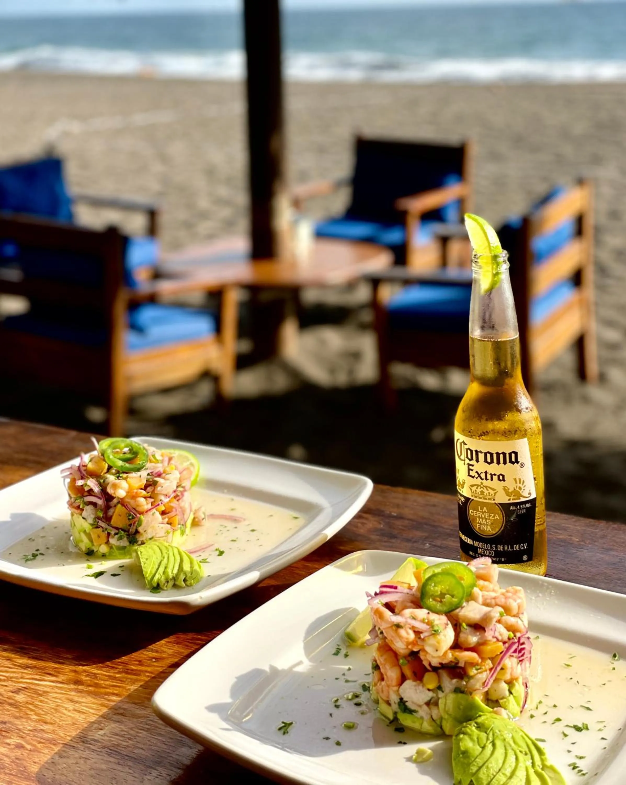 Food in Johnnys Place Hotel