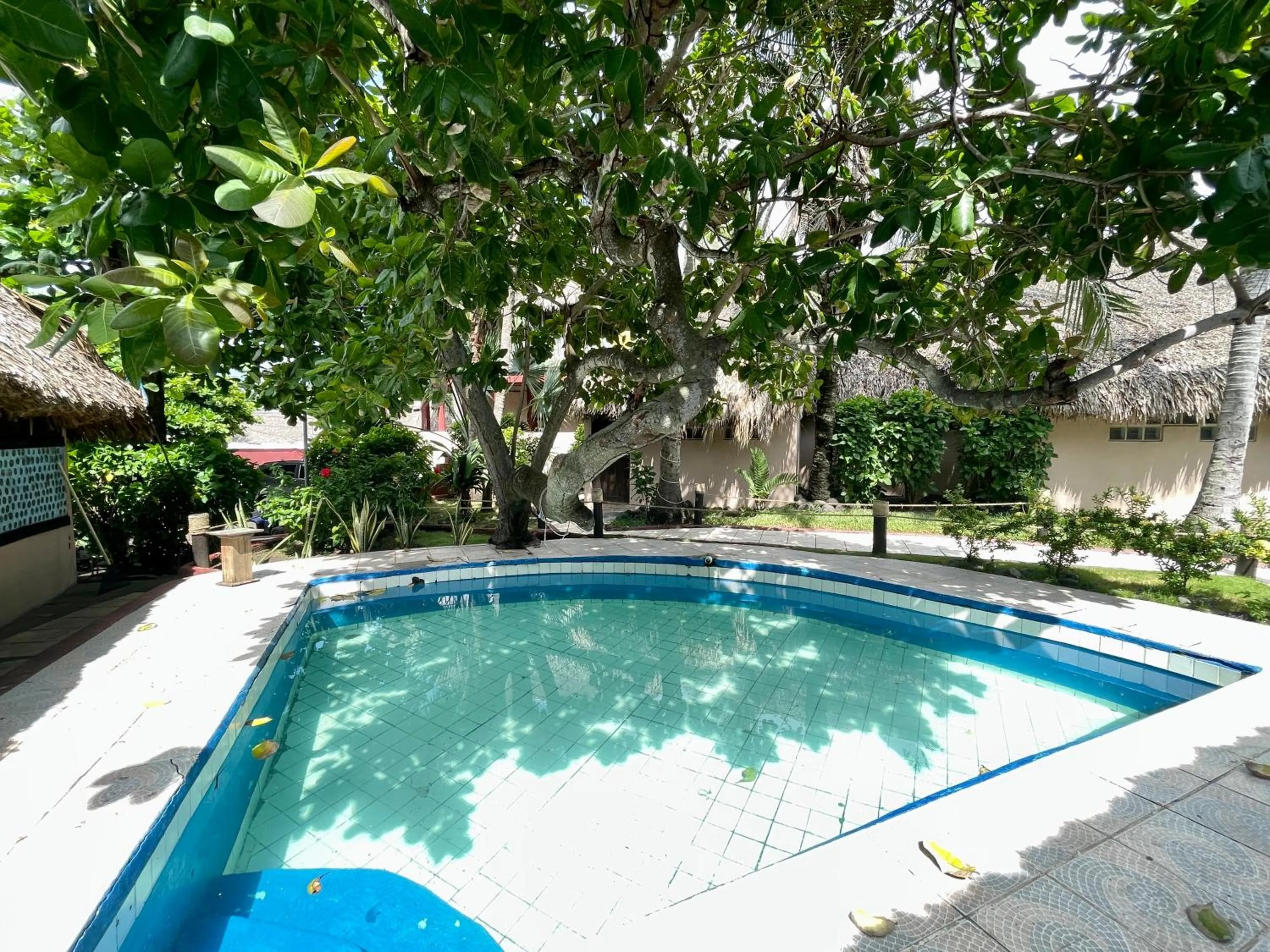 Swimming pool in Johnnys Place Hotel