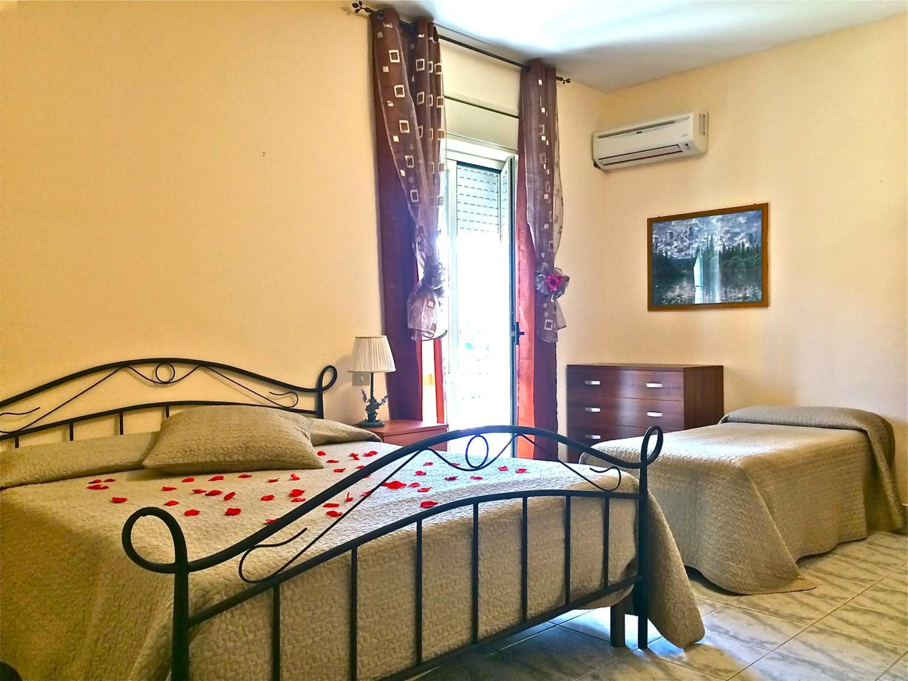 Bed in Park Hotel Paradiso