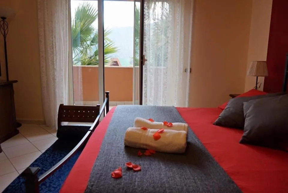 Bed in Park Hotel Paradiso