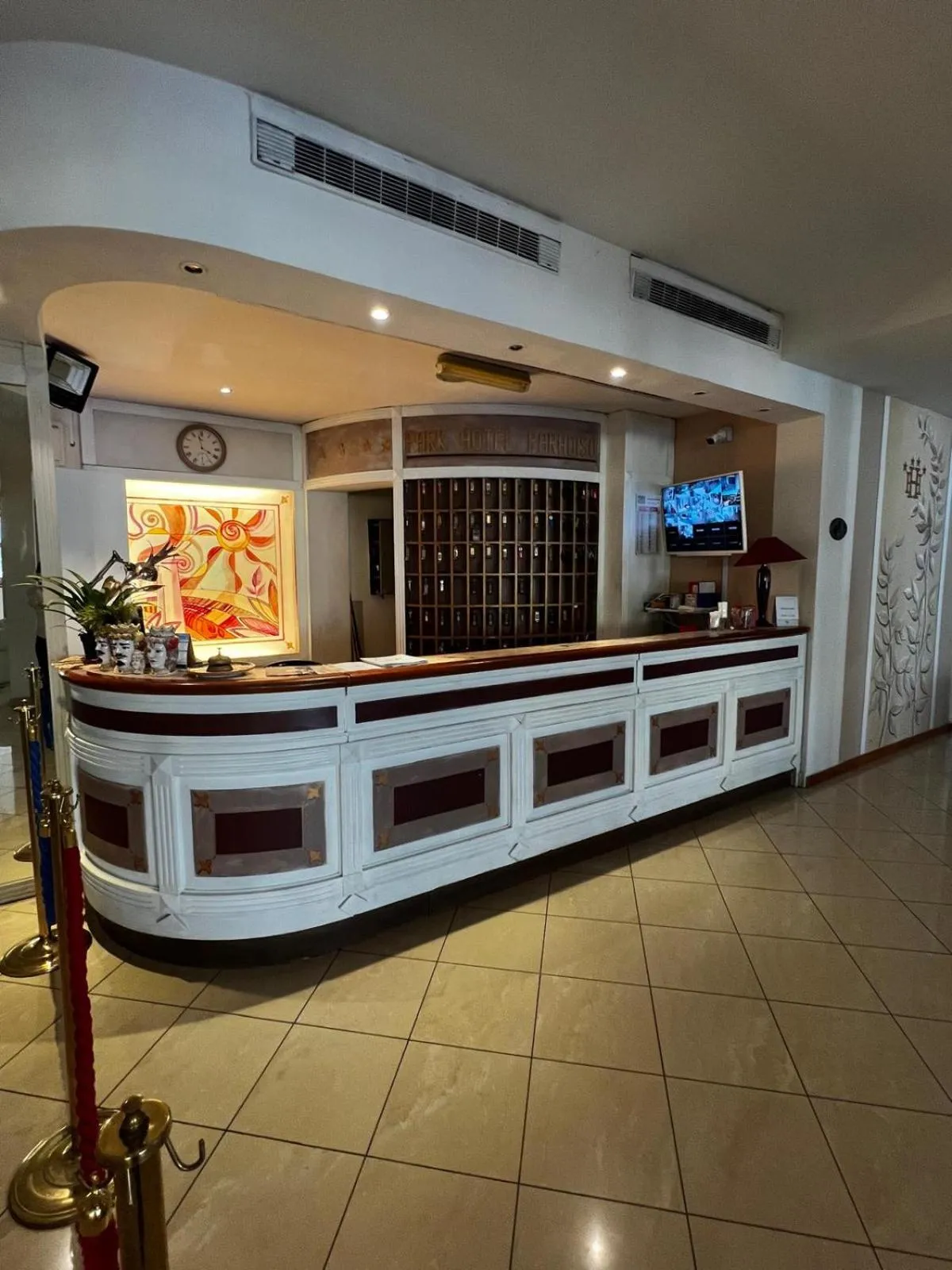 Lobby or reception in Park Hotel Paradiso