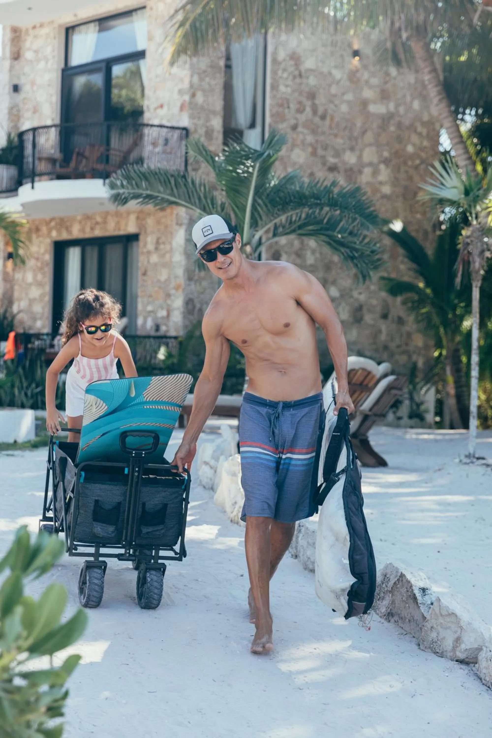 Windsurfing in Cucu Hotel El Cuyo