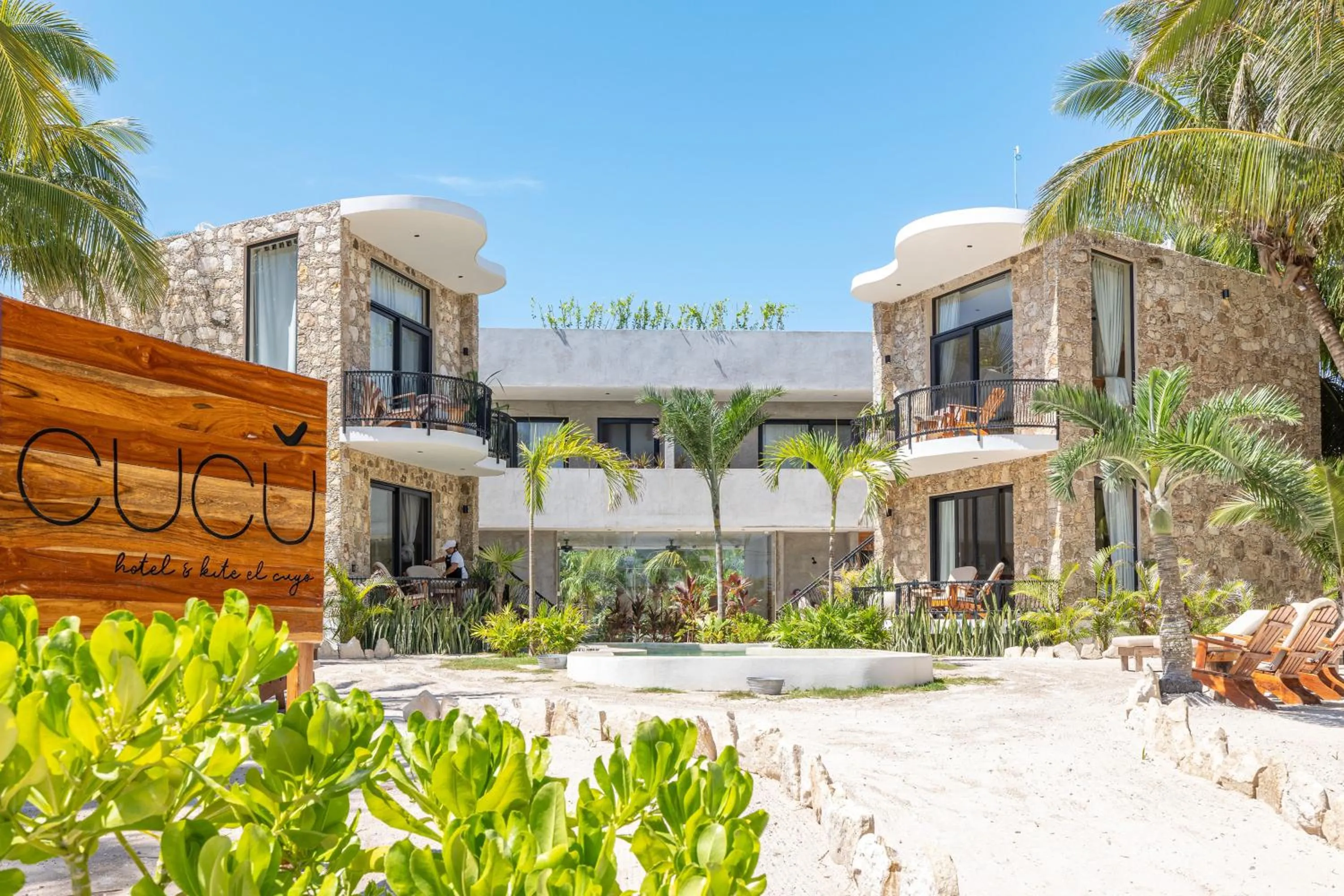 Property building in Cucu Hotel El Cuyo