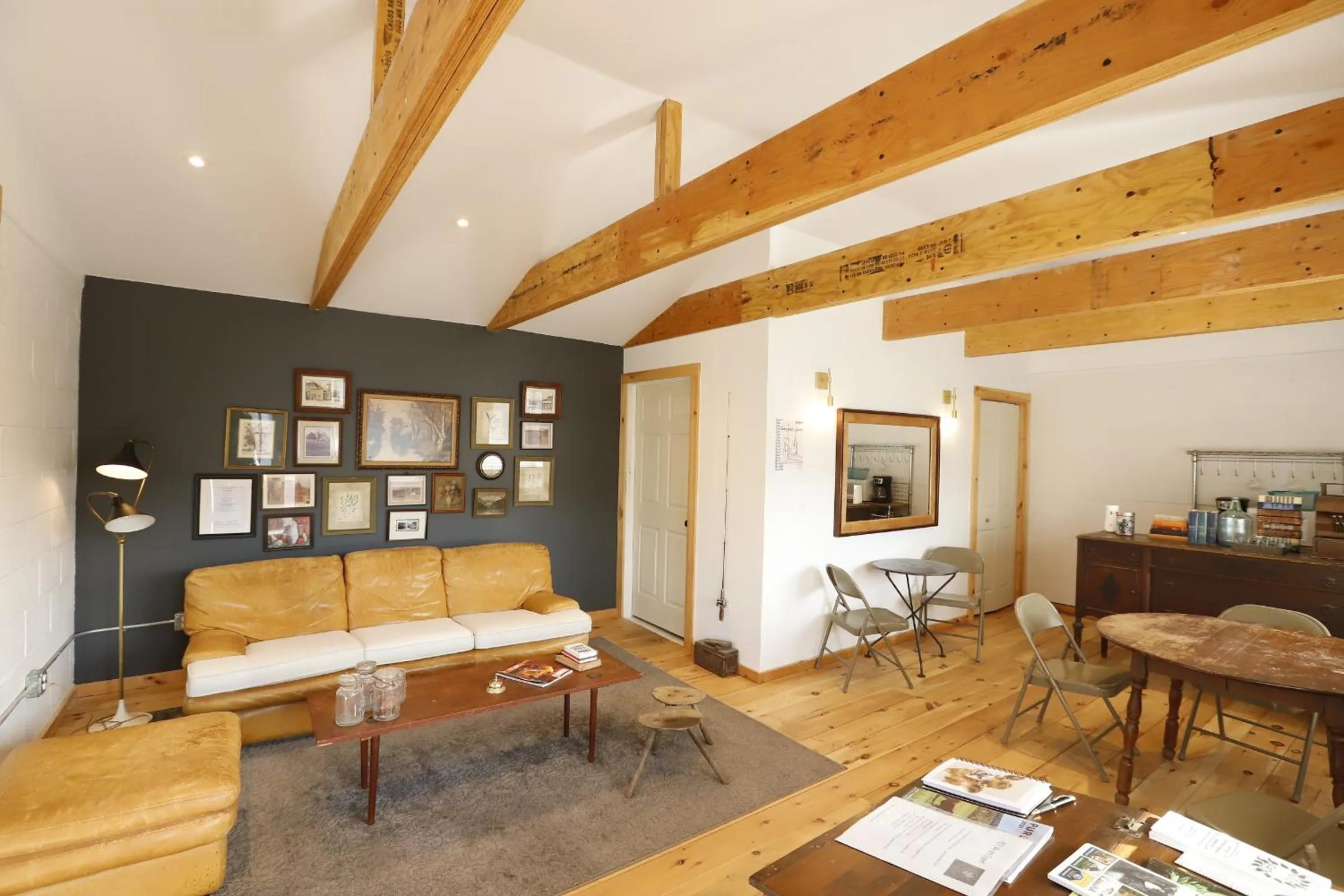 Seating area in The Vine on Main