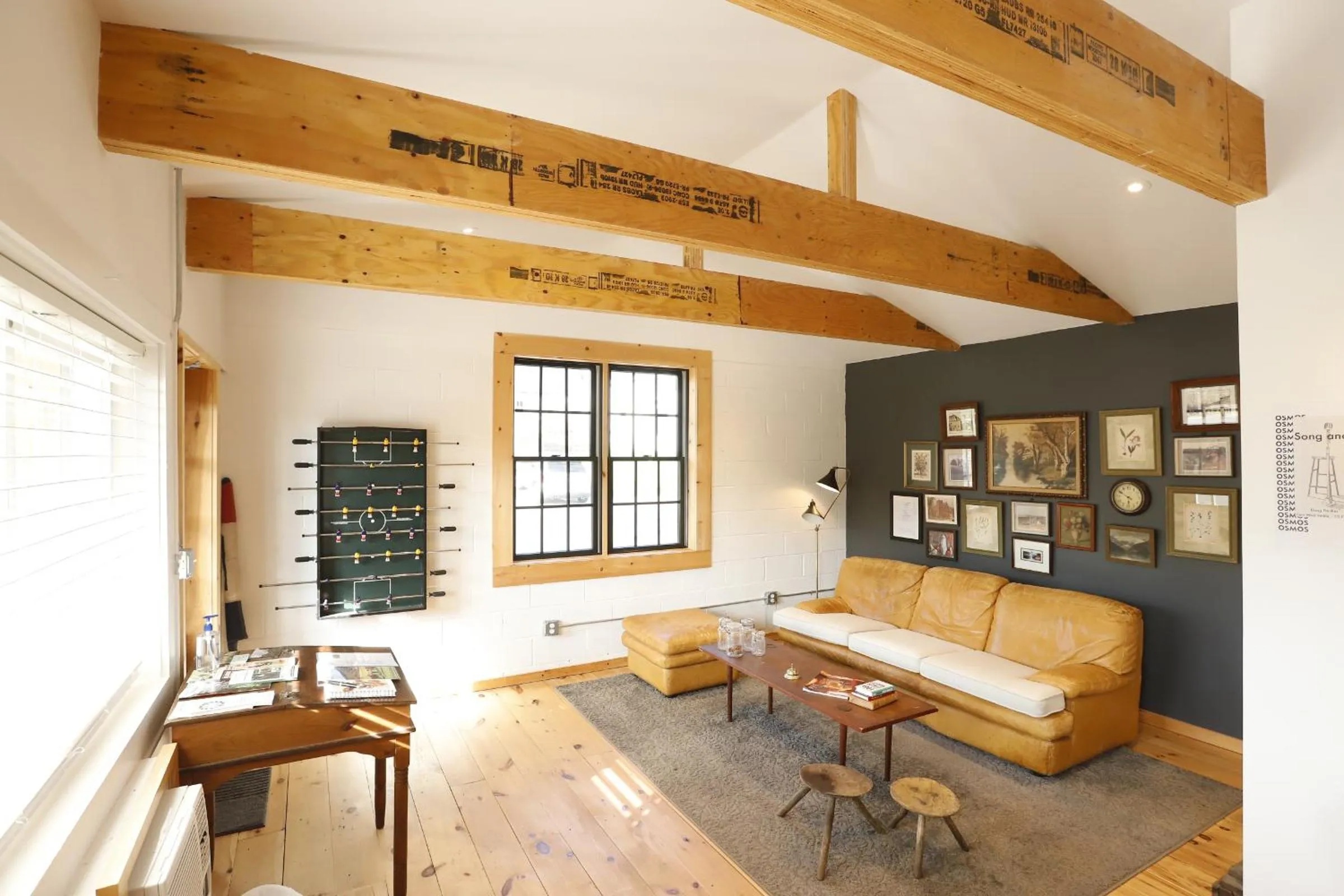 Seating area in The Vine on Main