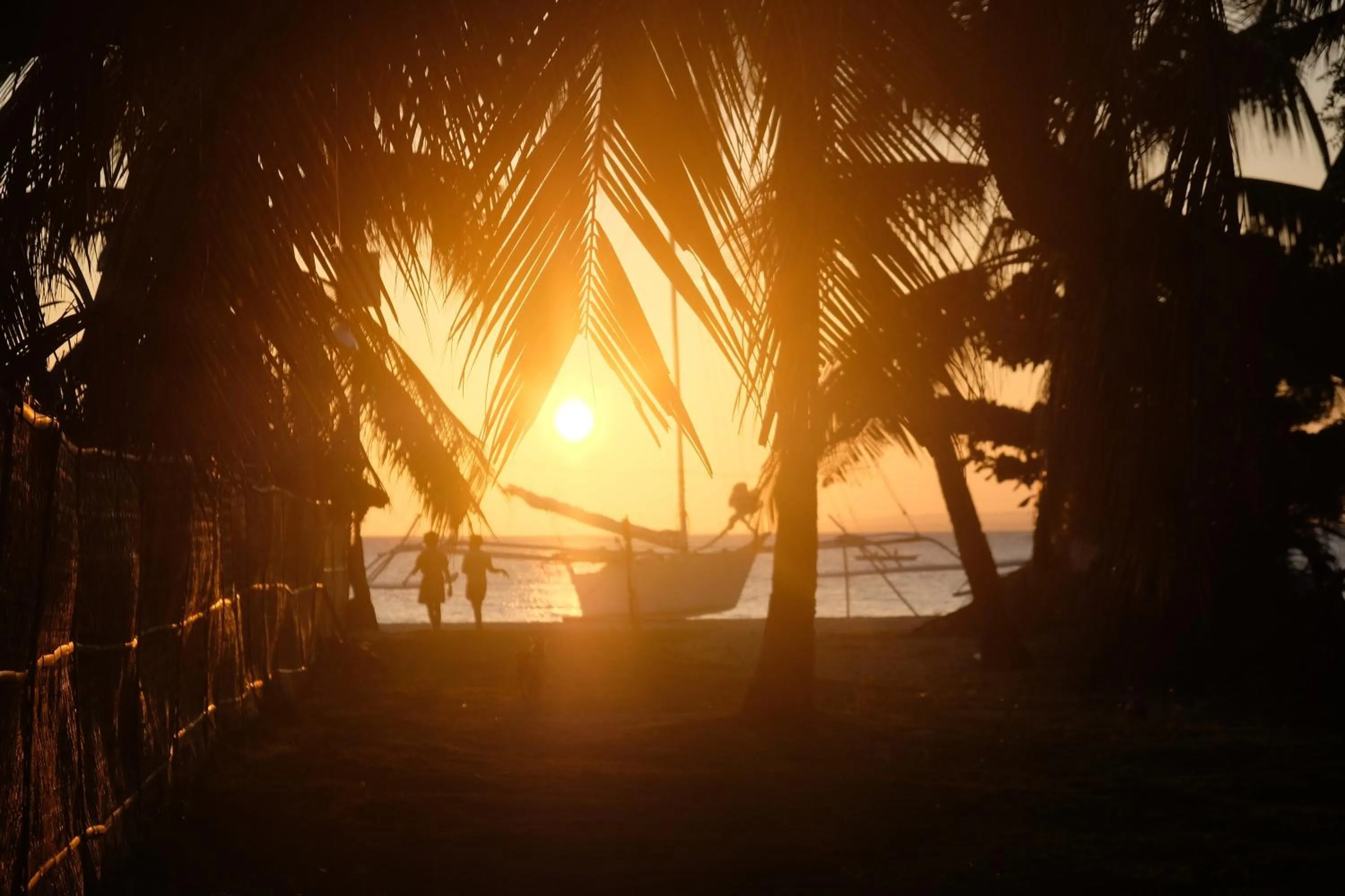 Sunrise in Skott's Comfy Lodge