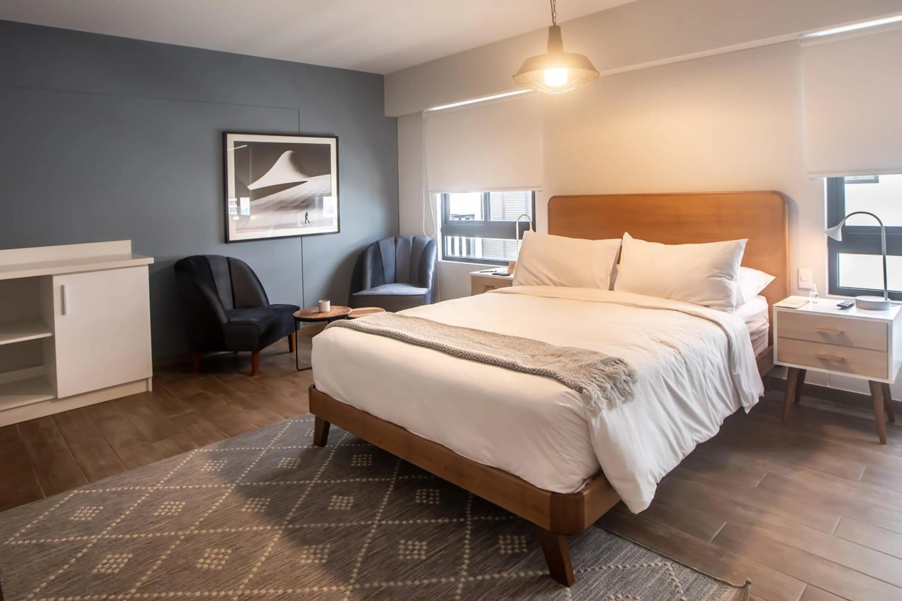 Living room, Bed in Wynwood Berlin in Miraflores