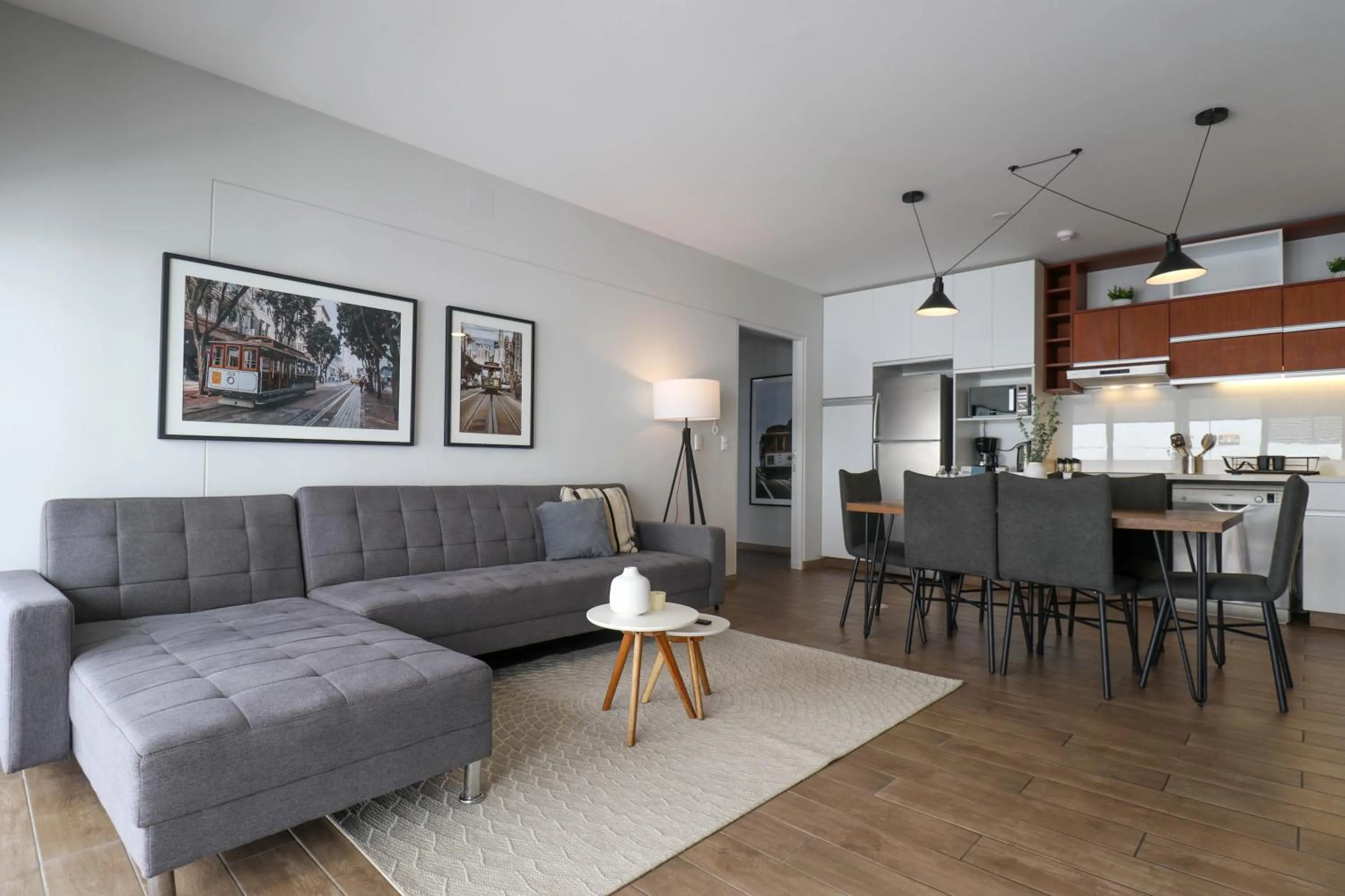 Living room in SoHo by Wynwood House