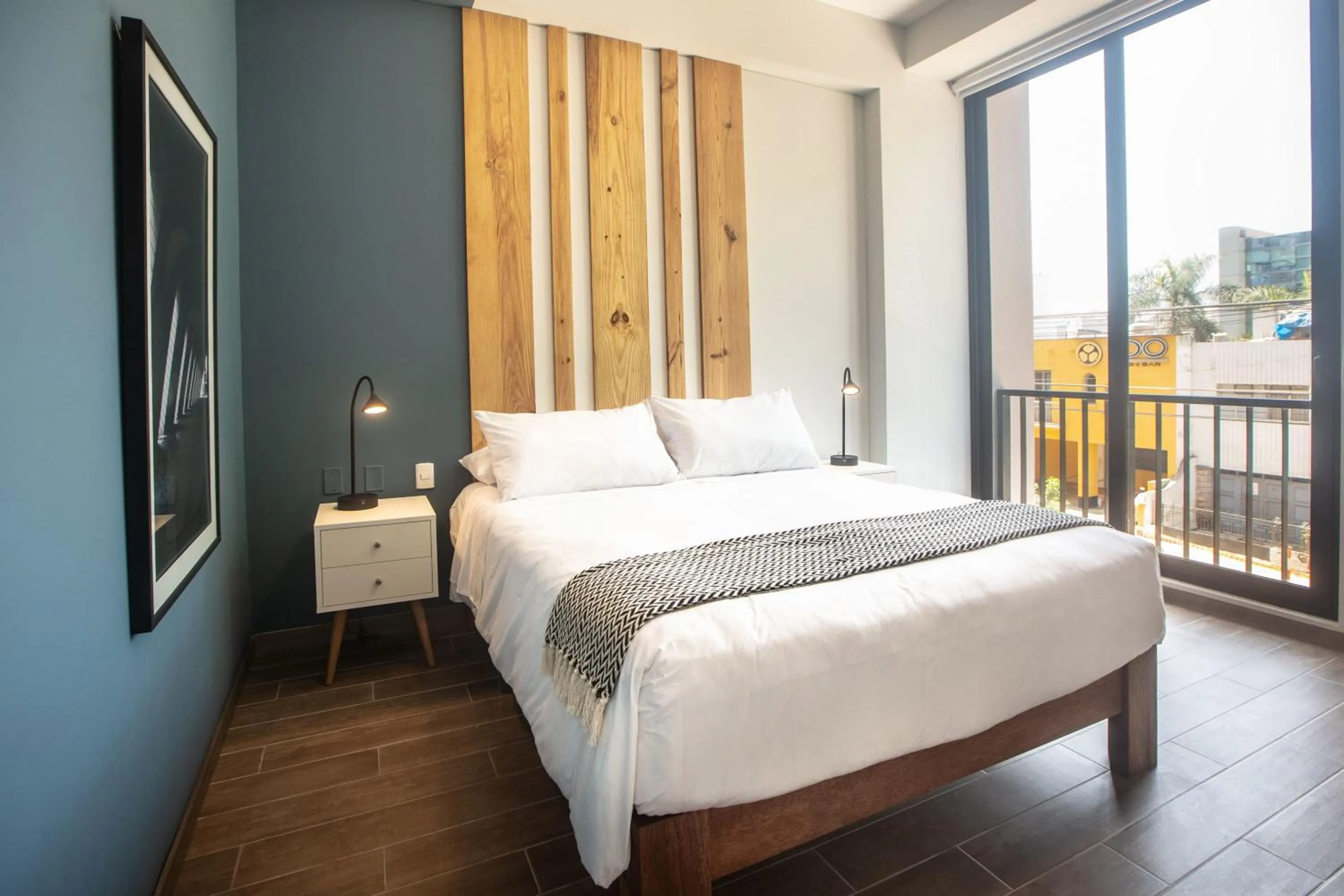 Bedroom, Bed in Wynwood Berlin in Miraflores