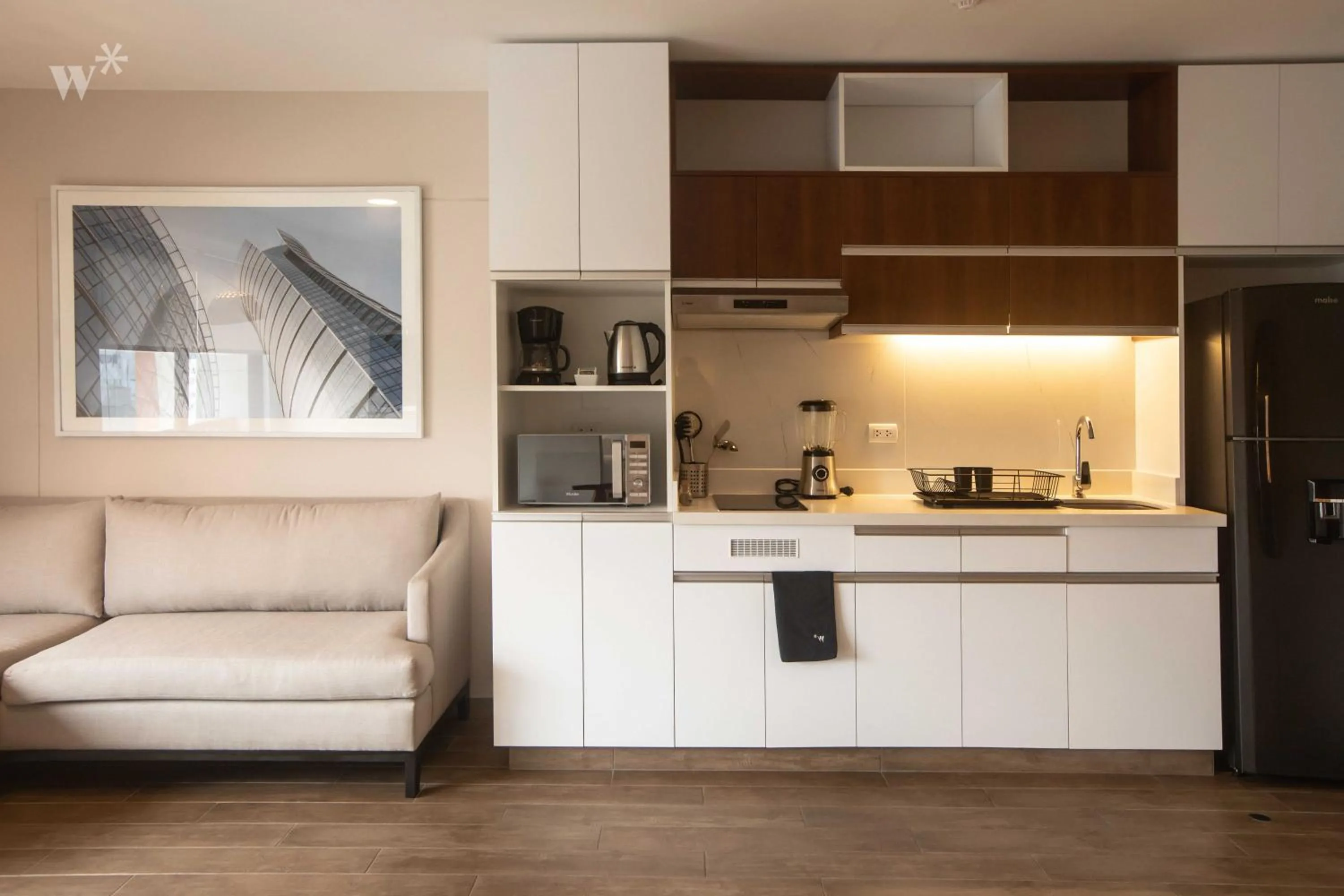 Kitchen or kitchenette in Wynwood Berlin in Miraflores