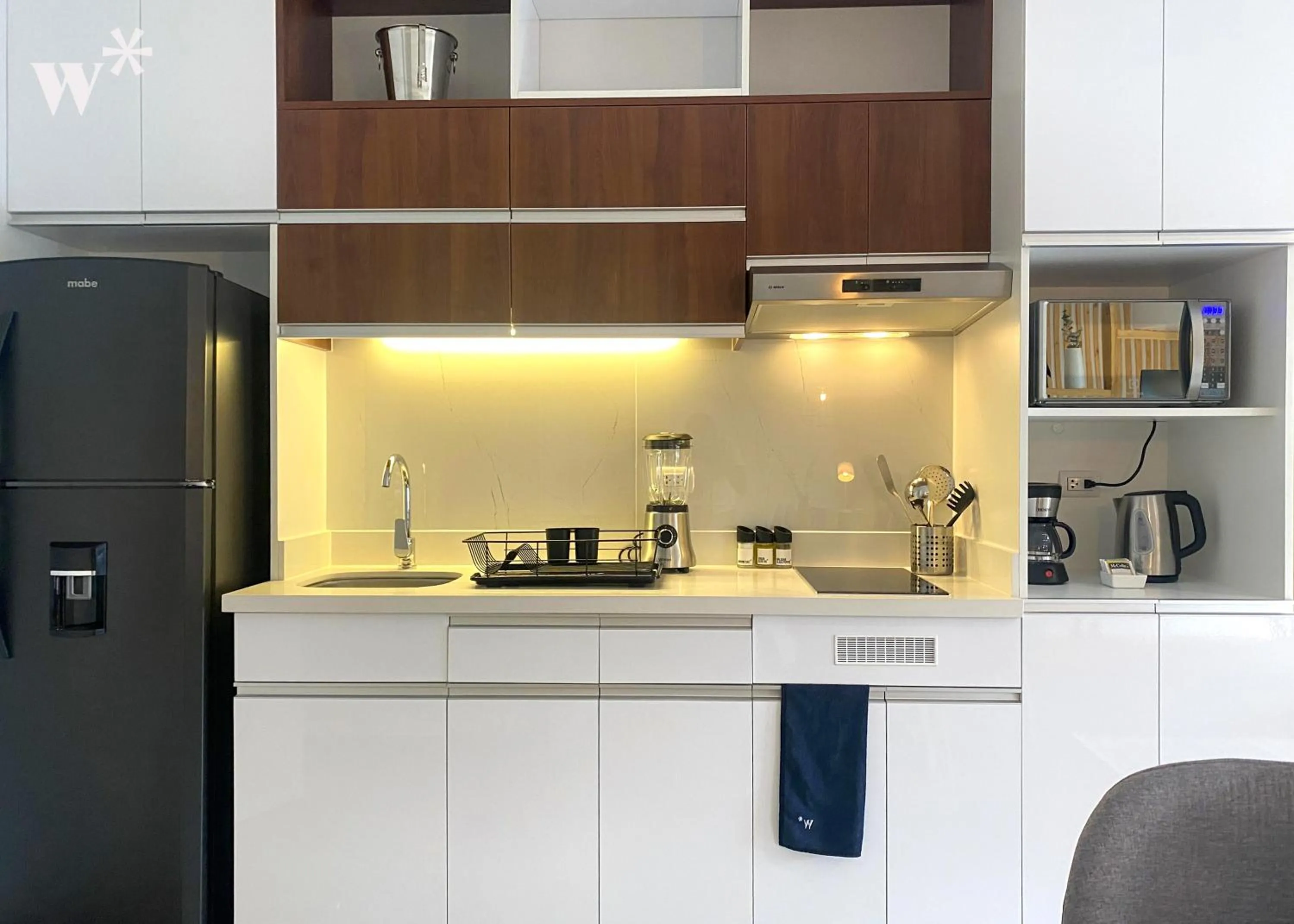 Kitchen or kitchenette in Wynwood Berlin in Miraflores