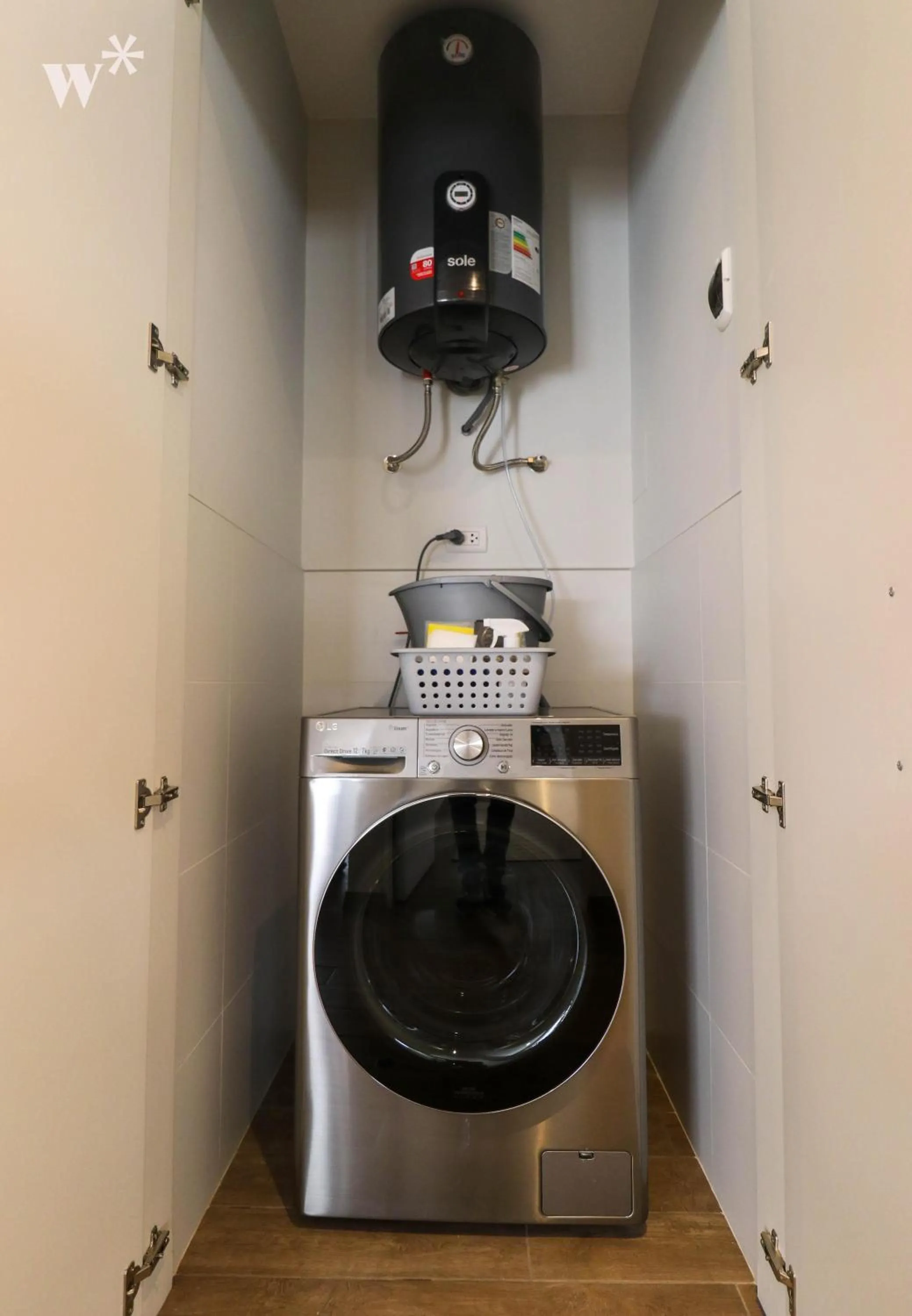 washing machine in SoHo by Wynwood House