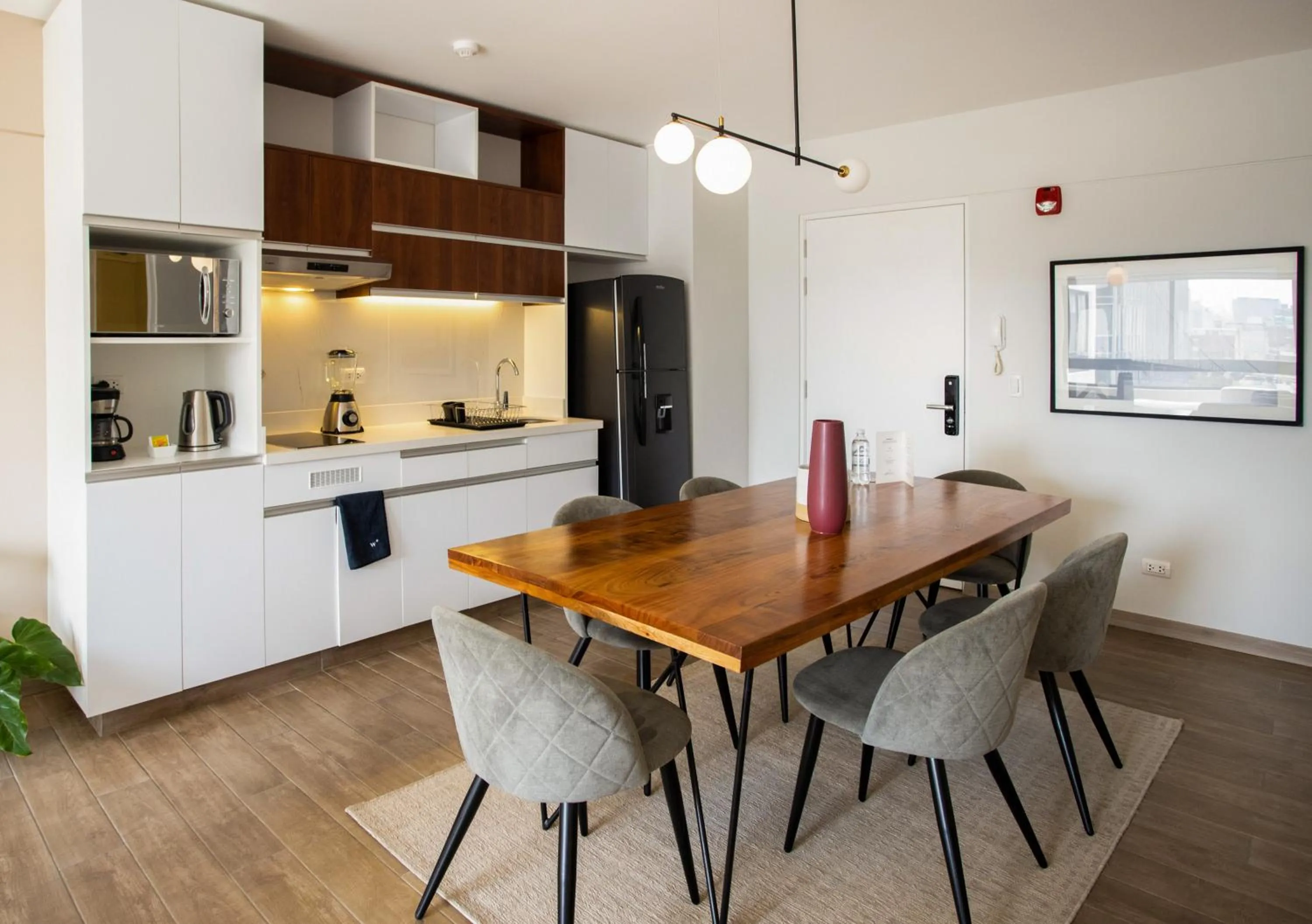 Dining area in SoHo by Wynwood House