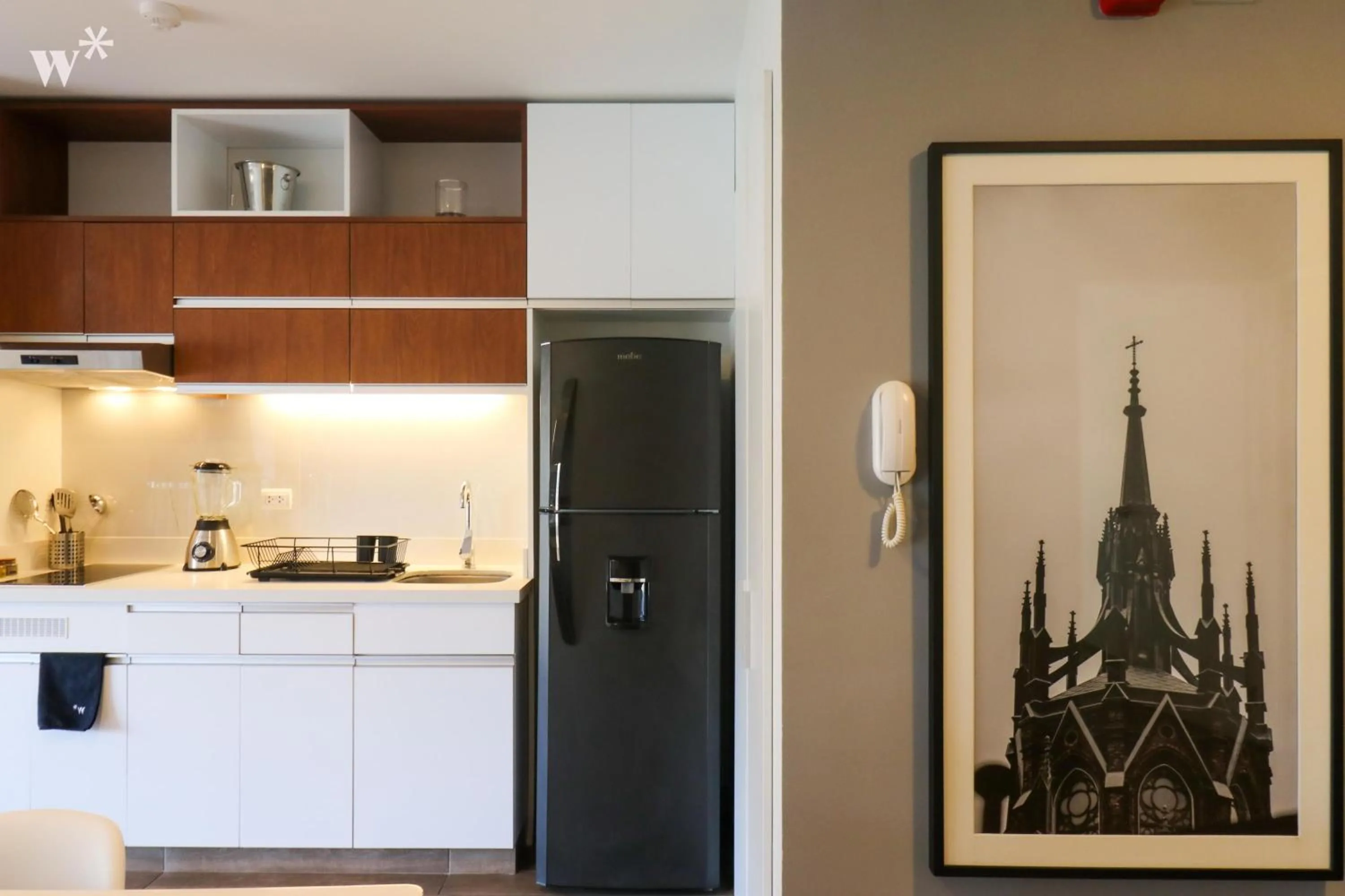 Kitchen or kitchenette in Wynwood Berlin in Miraflores