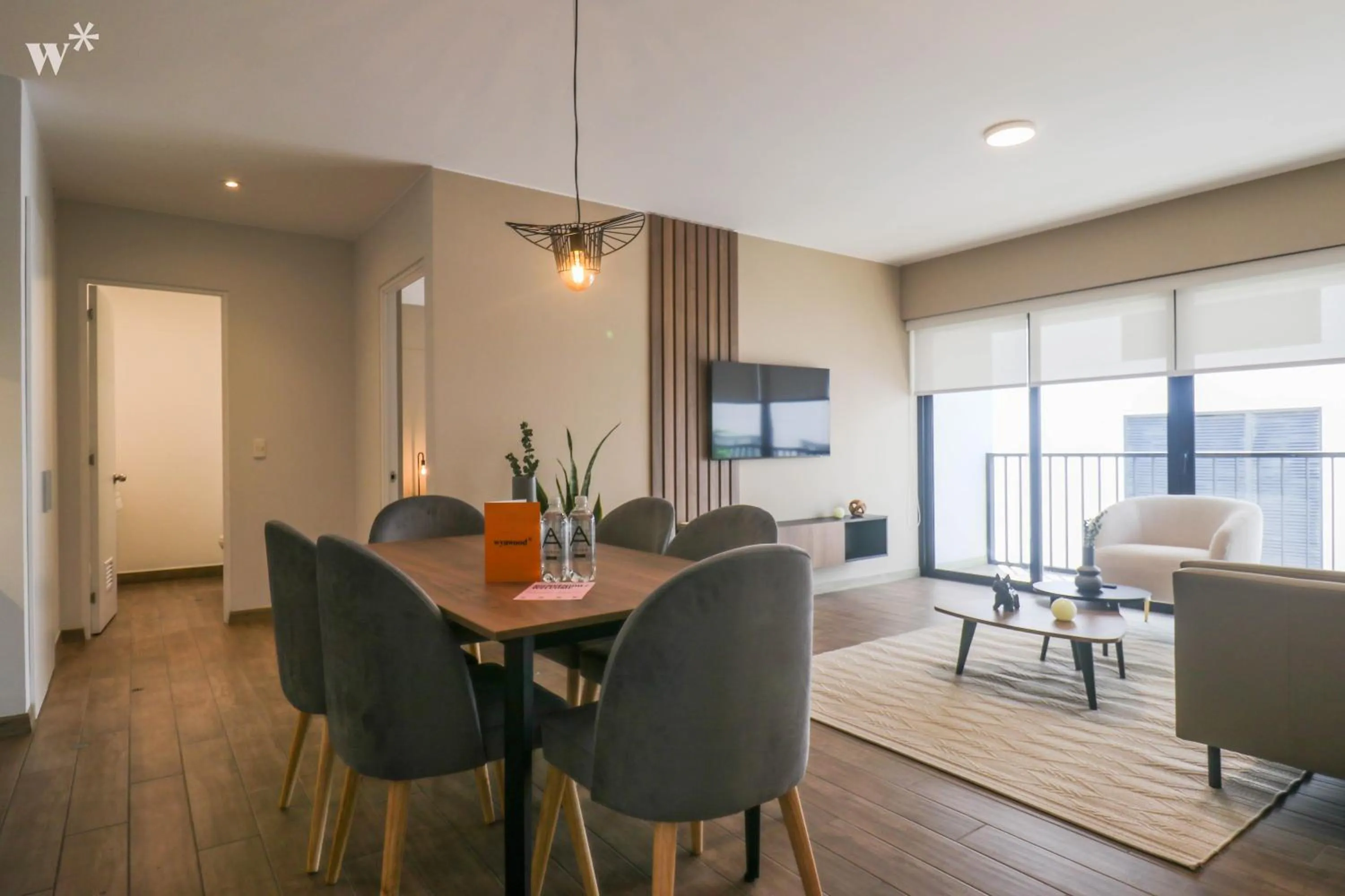 Dining area in SoHo by Wynwood House