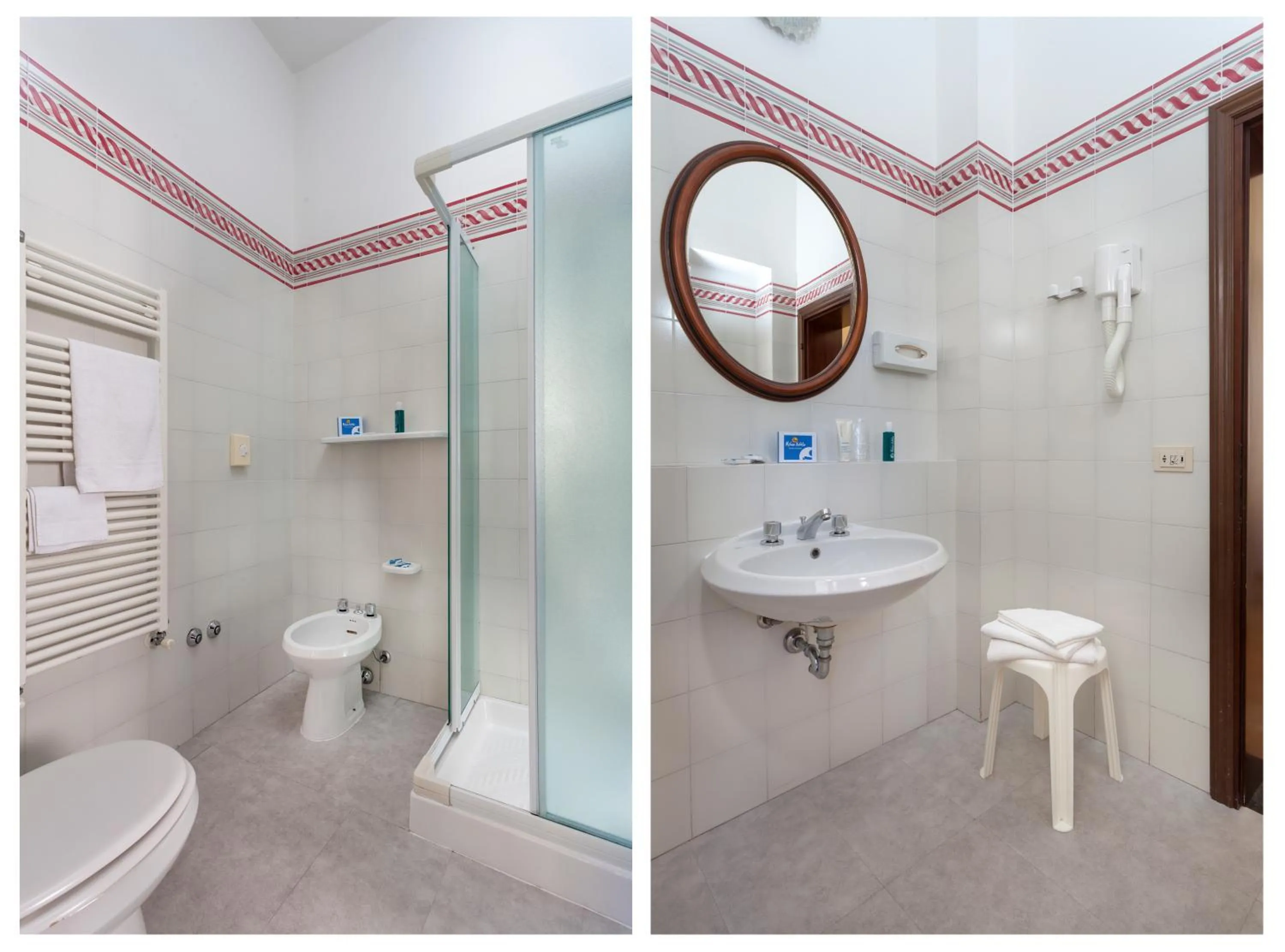 Bathroom in Hotel Milano Helvetia - in centro con piscina