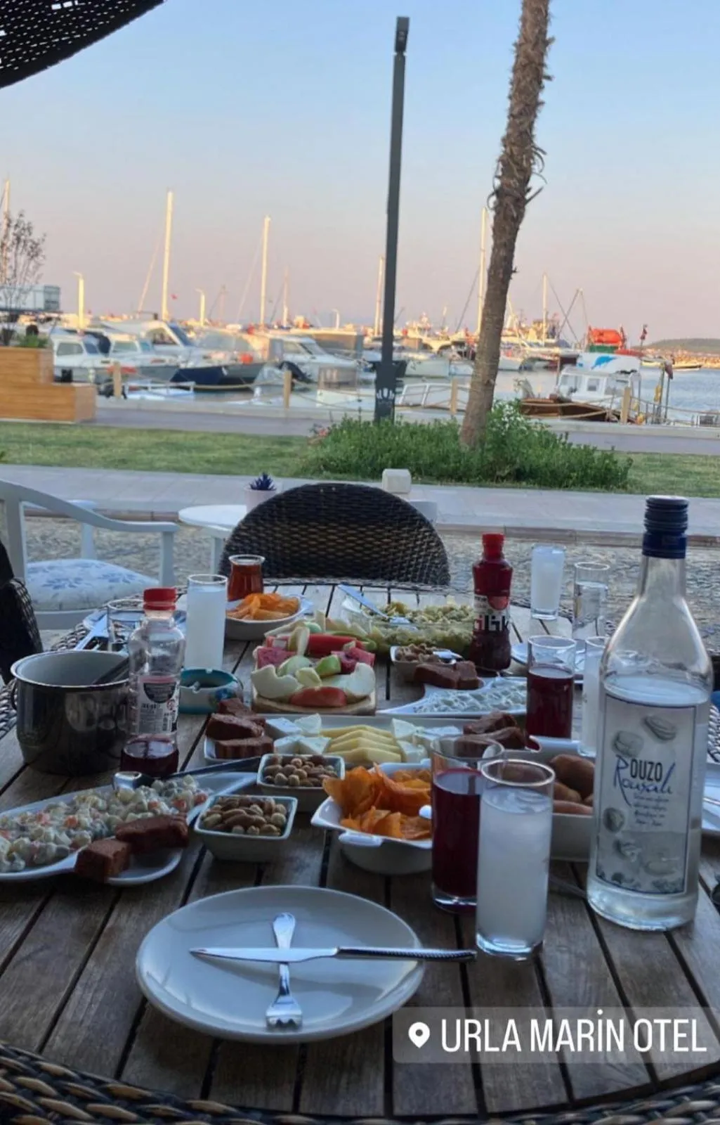 Restaurant/places to eat in Urla Marin otel