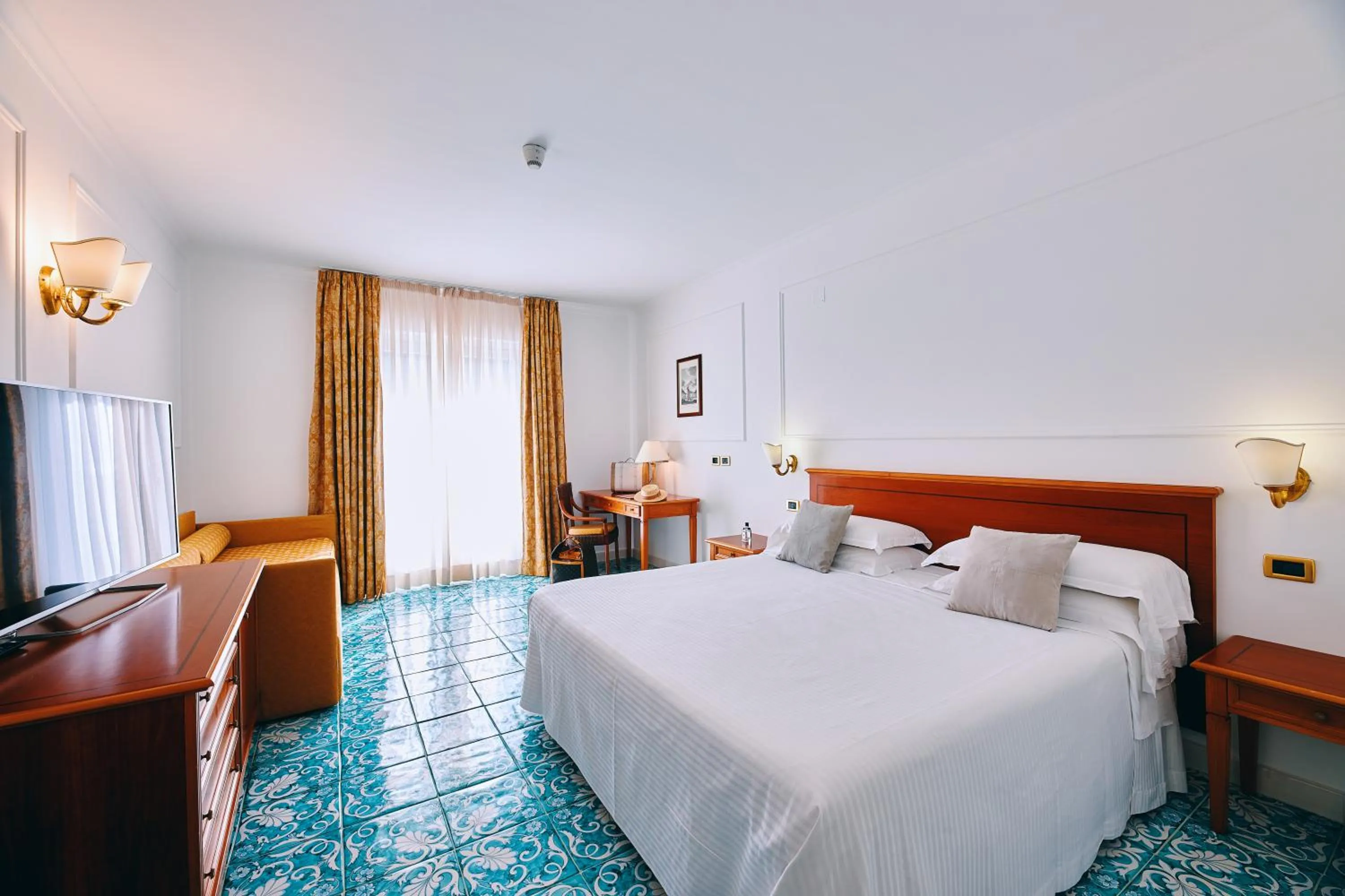 Bedroom, Bed in Oleandri Resort Paestum