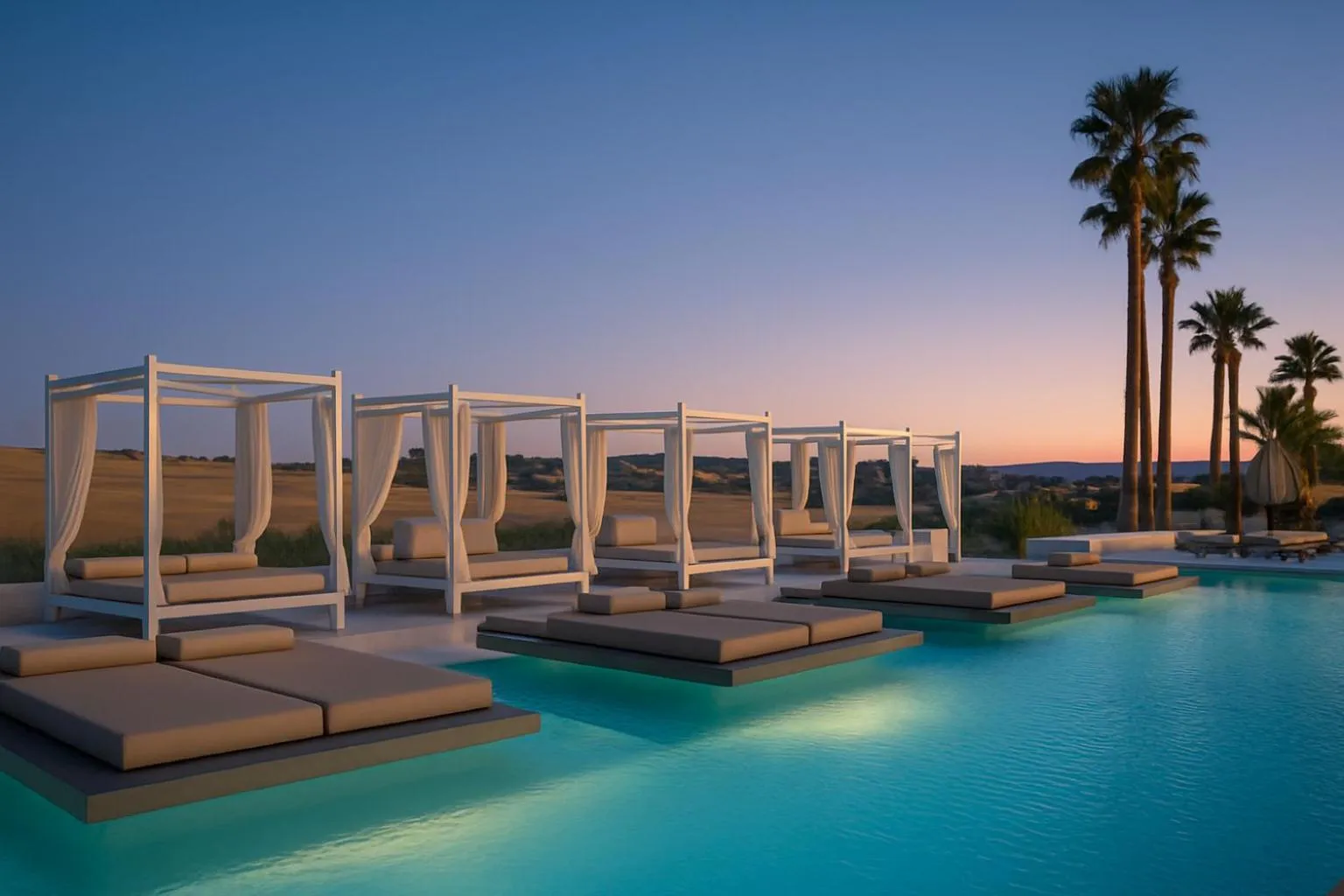 Swimming pool in UNA HOTELS MH Matera