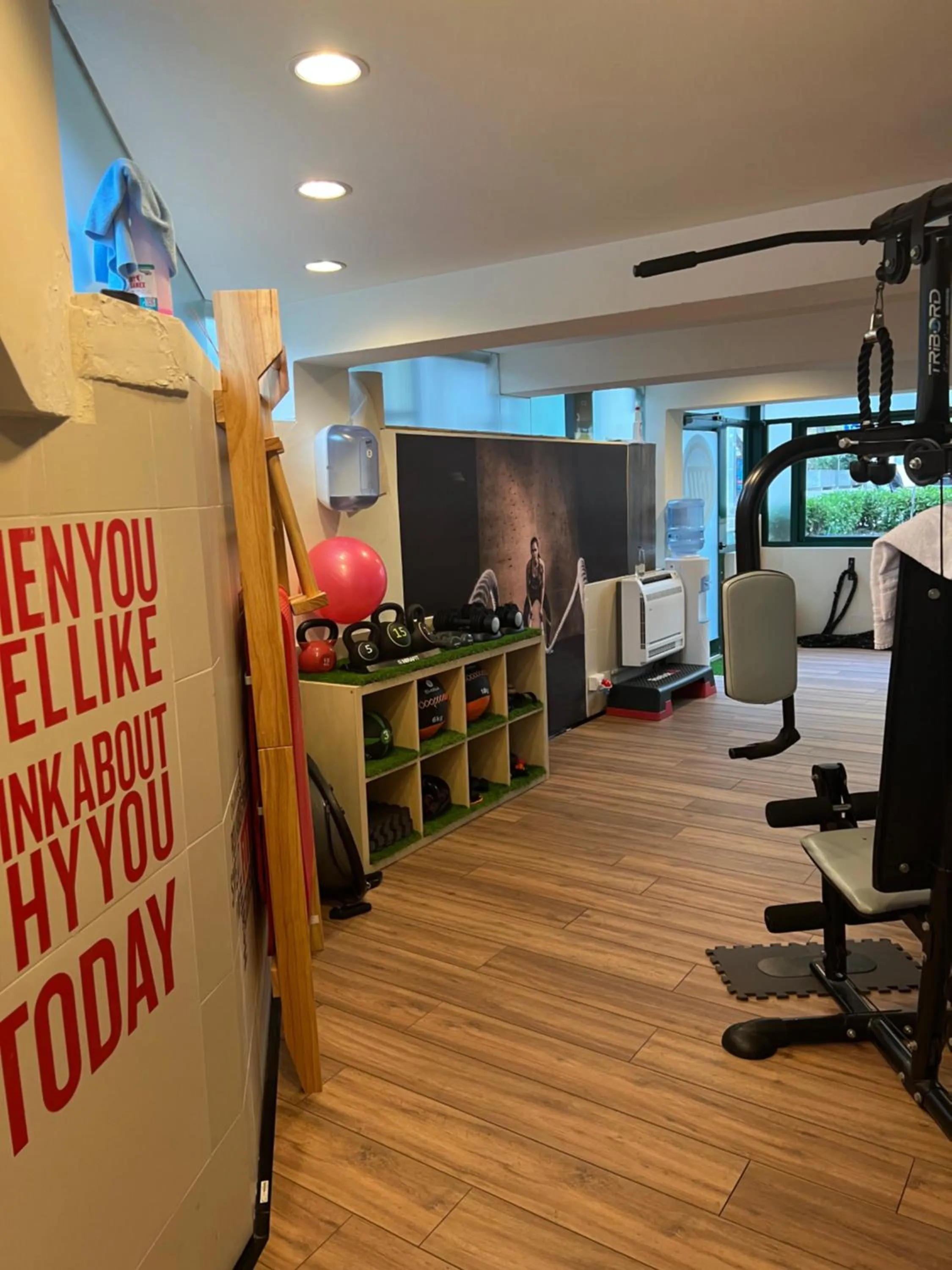 Fitness centre/facilities in Hotel Montecarlo - Vista Mare con Area Fitness