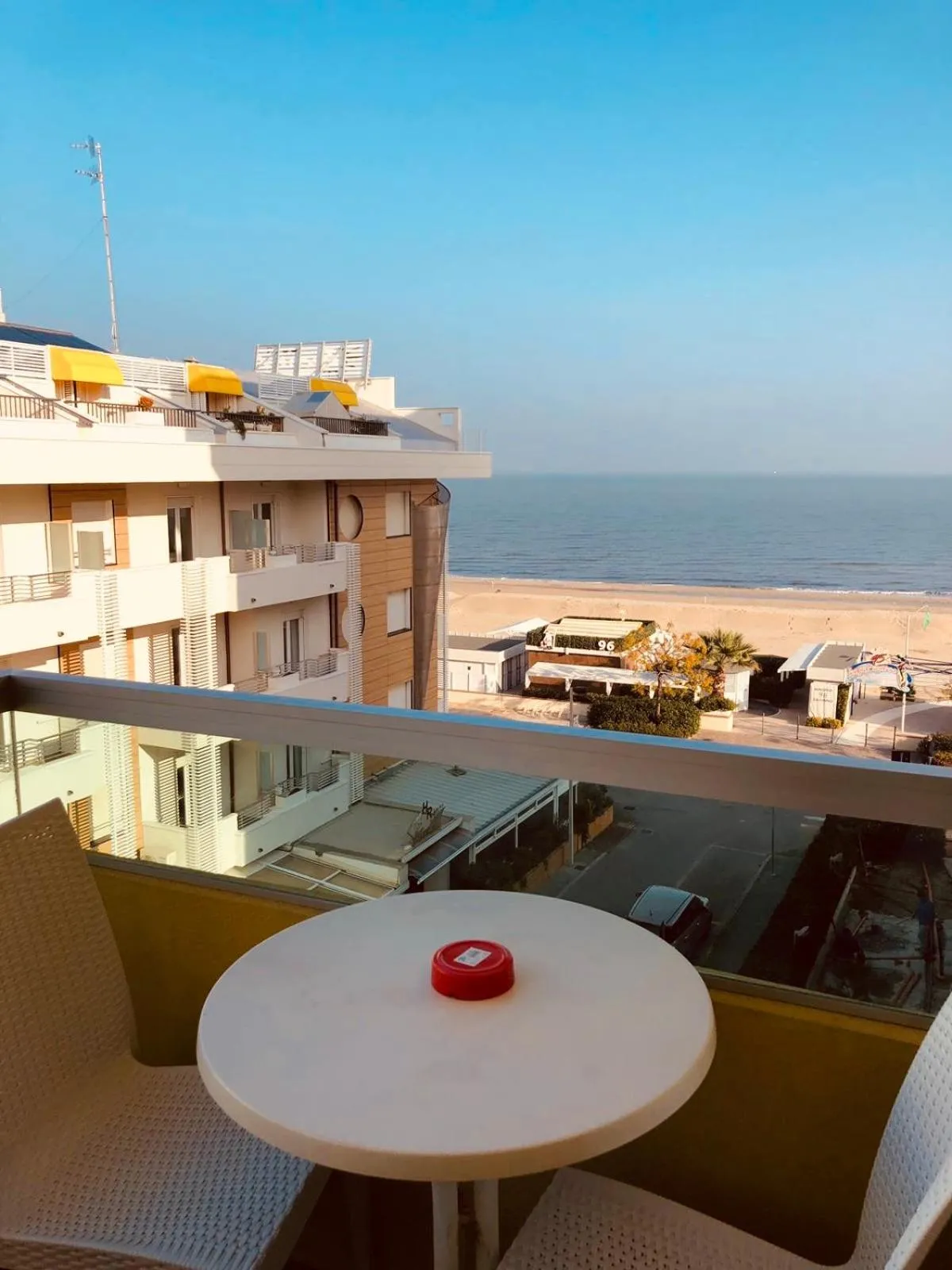 Balcony/Terrace in Hotel Montecarlo - Vista Mare con Area Fitness