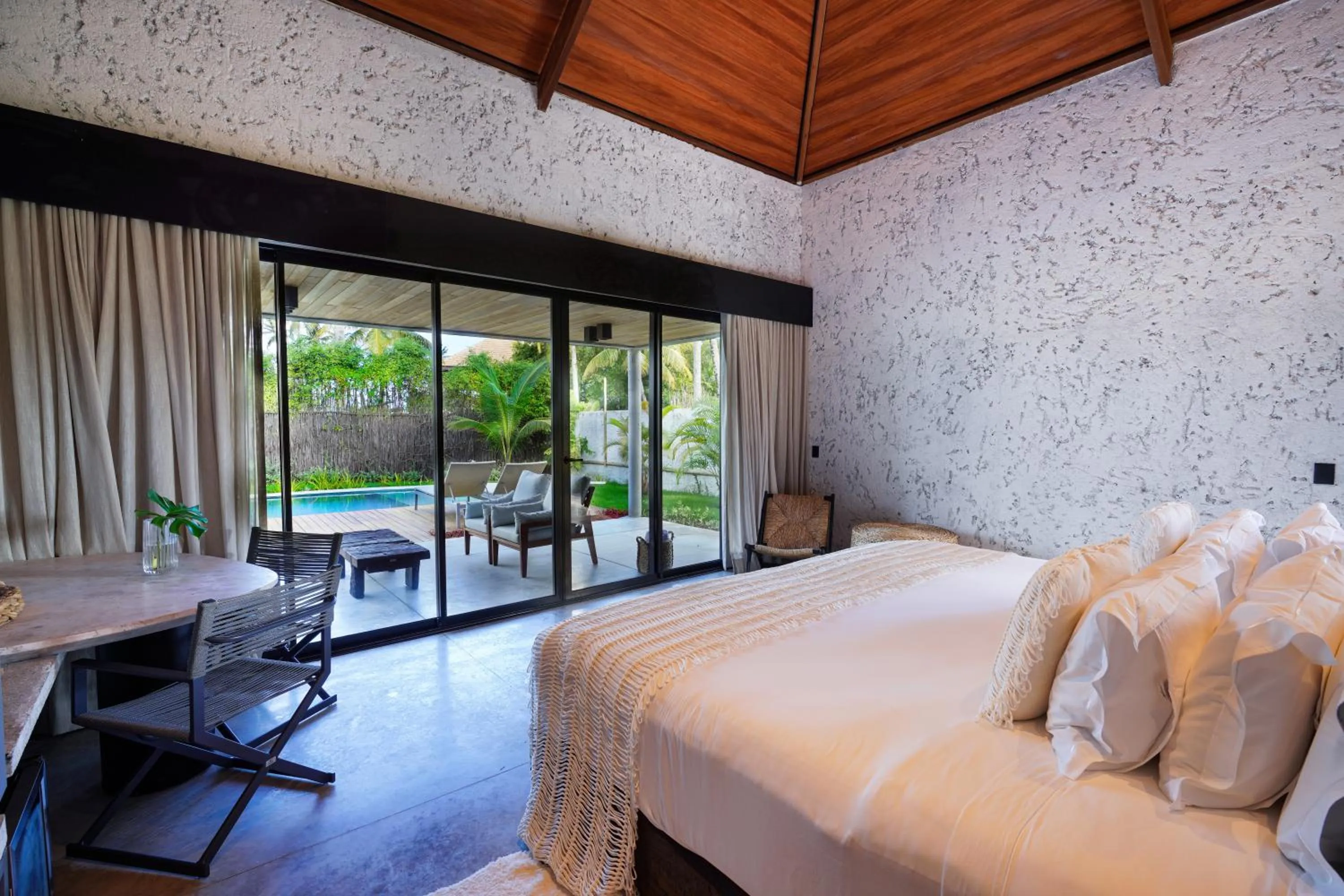 Bed in Tuju Boutique Hotel