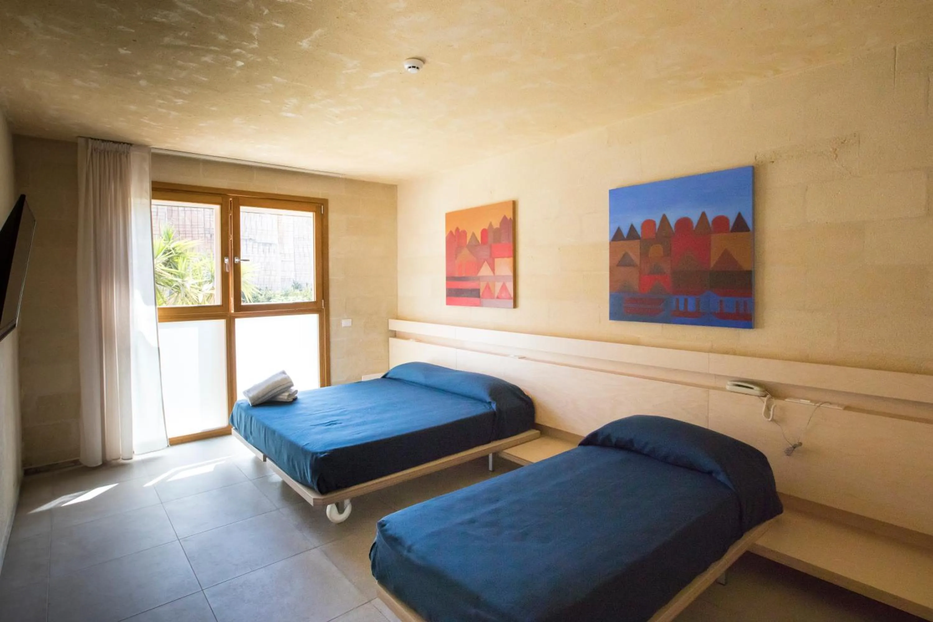 Bedroom, Bed in Cave Bianche Hotel