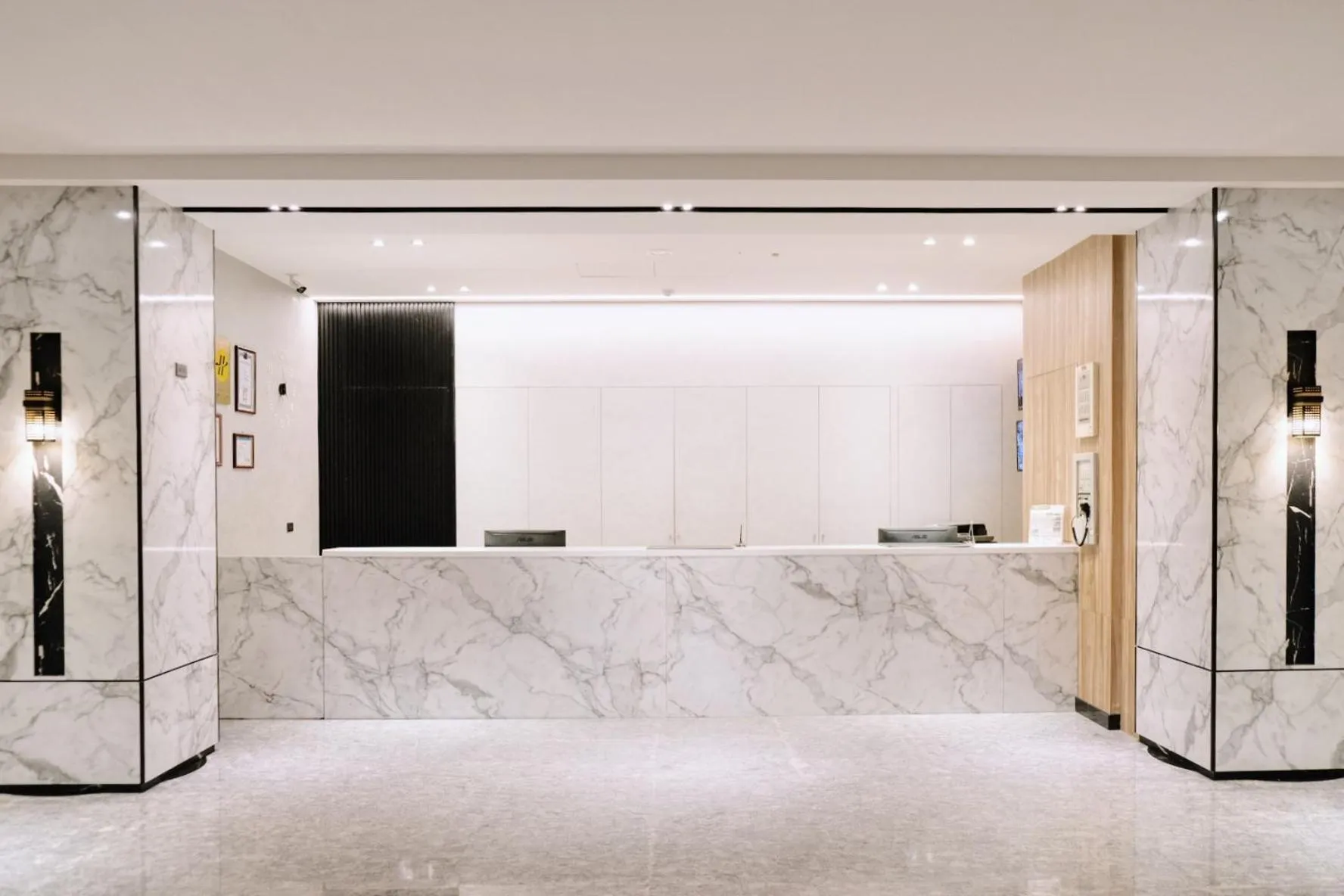 Lobby or reception in Hoping Mori Hotel