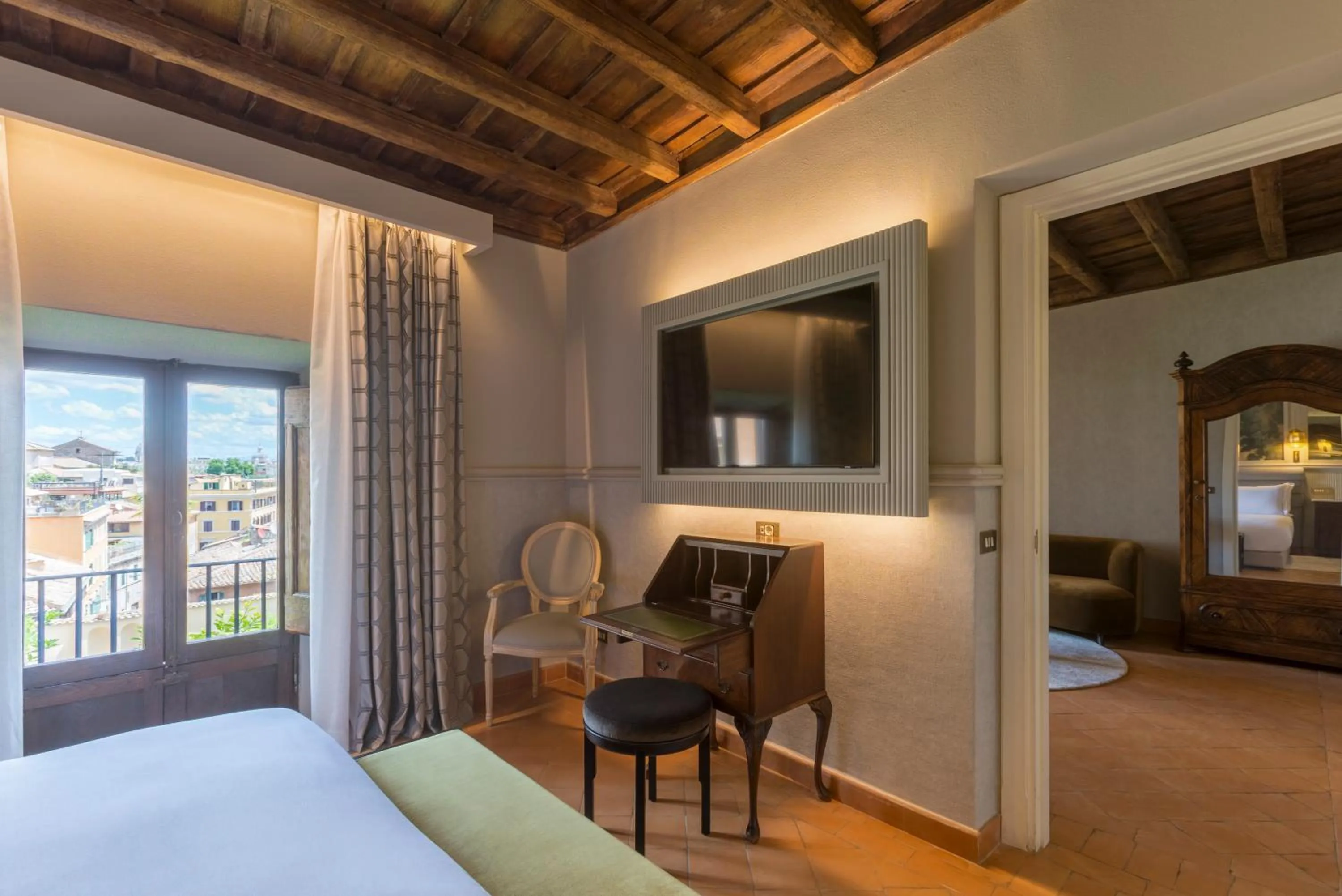 Bedroom, Bed in Donna Camilla Savelli - VRetreats