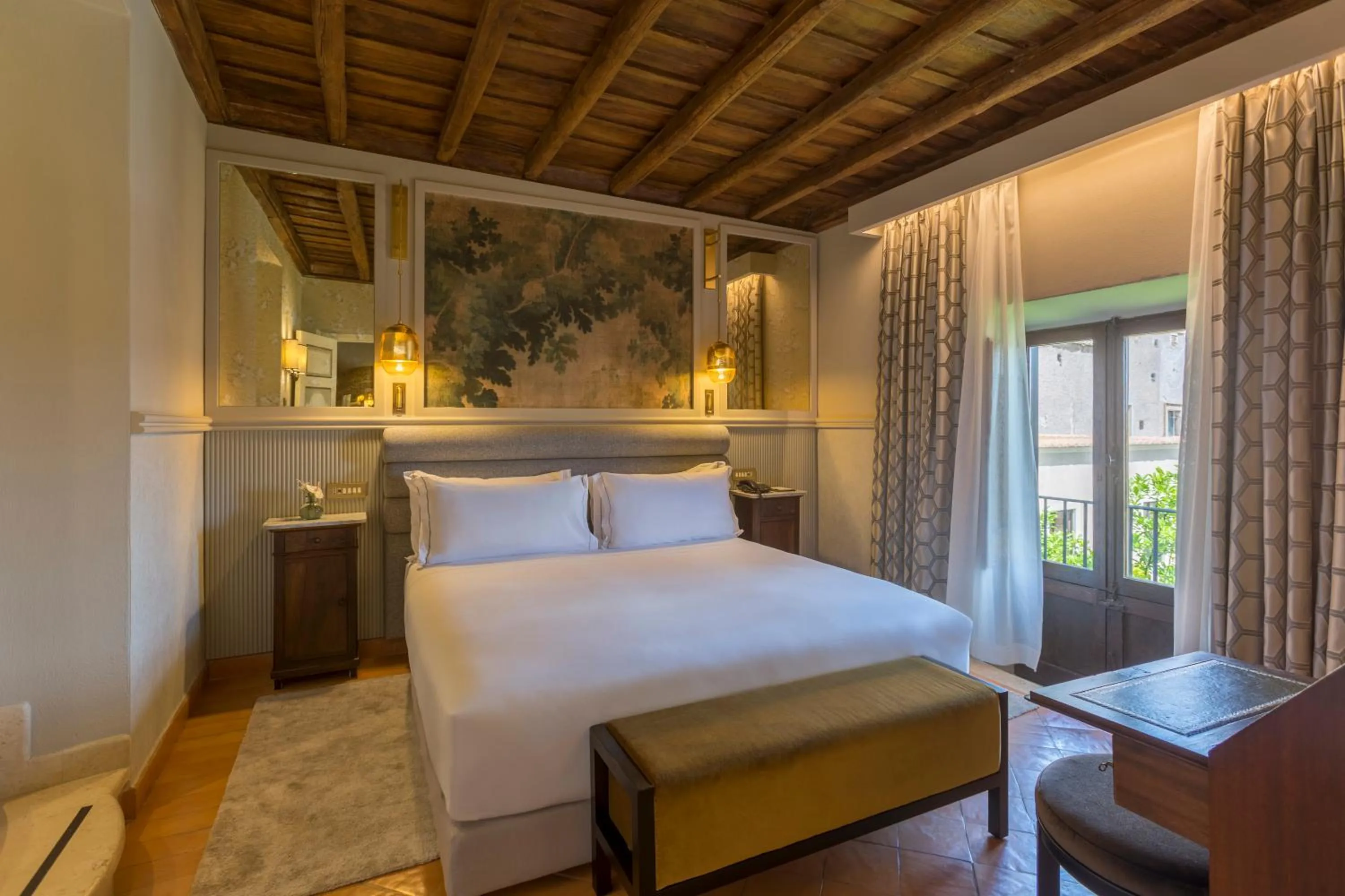 Bedroom, Bed in Donna Camilla Savelli - VRetreats