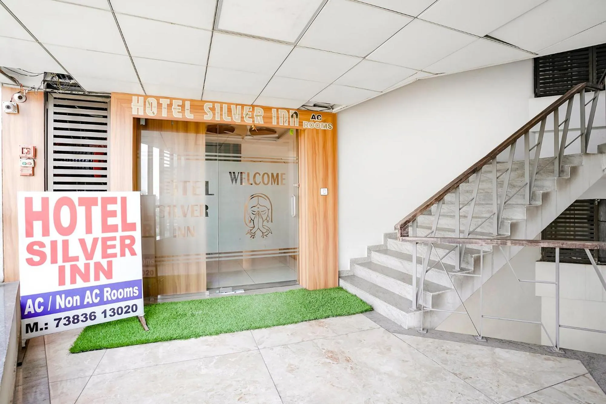 Facade/entrance in FabHotel Silver Inn