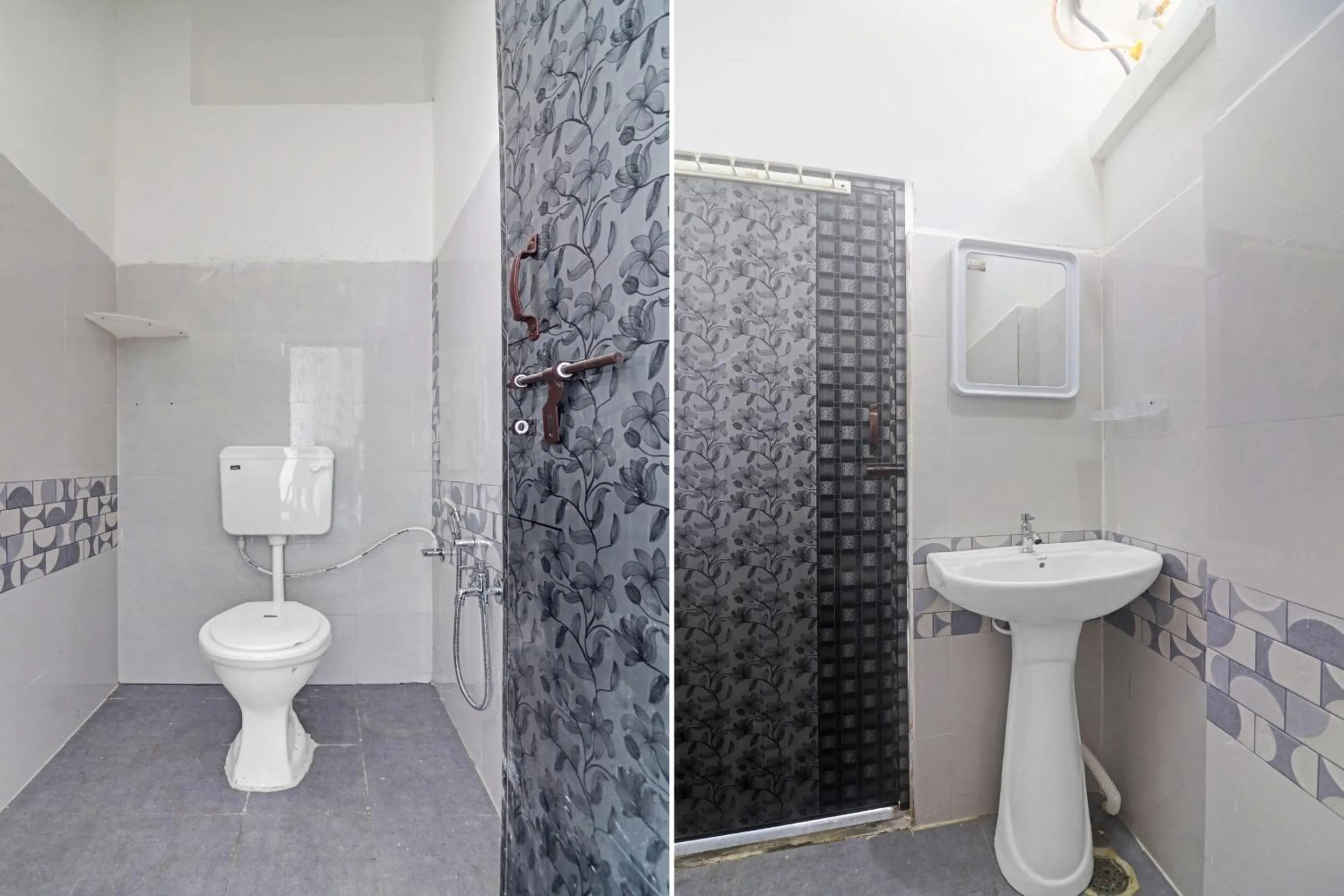 Bathroom in OYO 93463 Alwal Residency