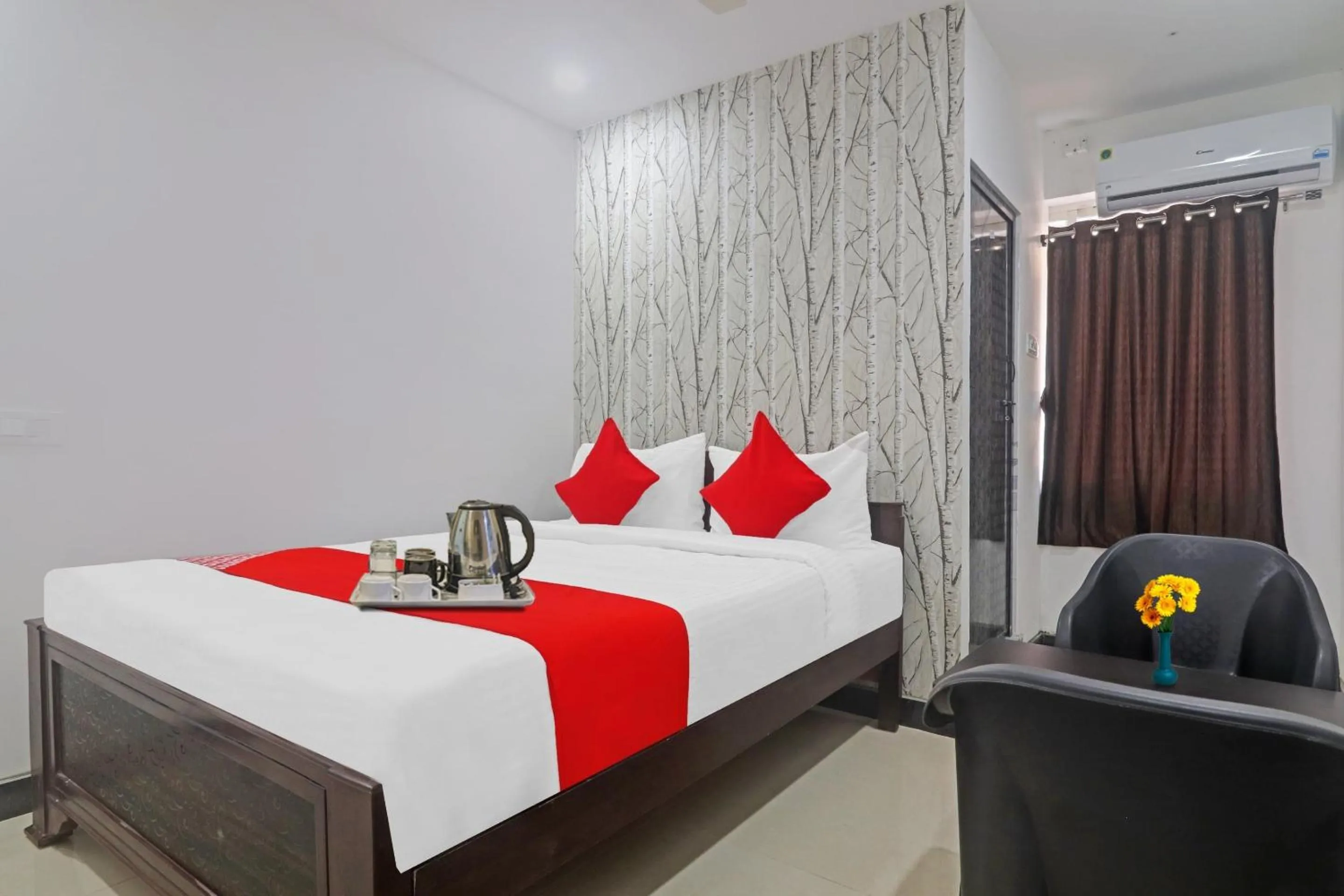 Bedroom, Bed in Super OYO 93463 Alwal Residency