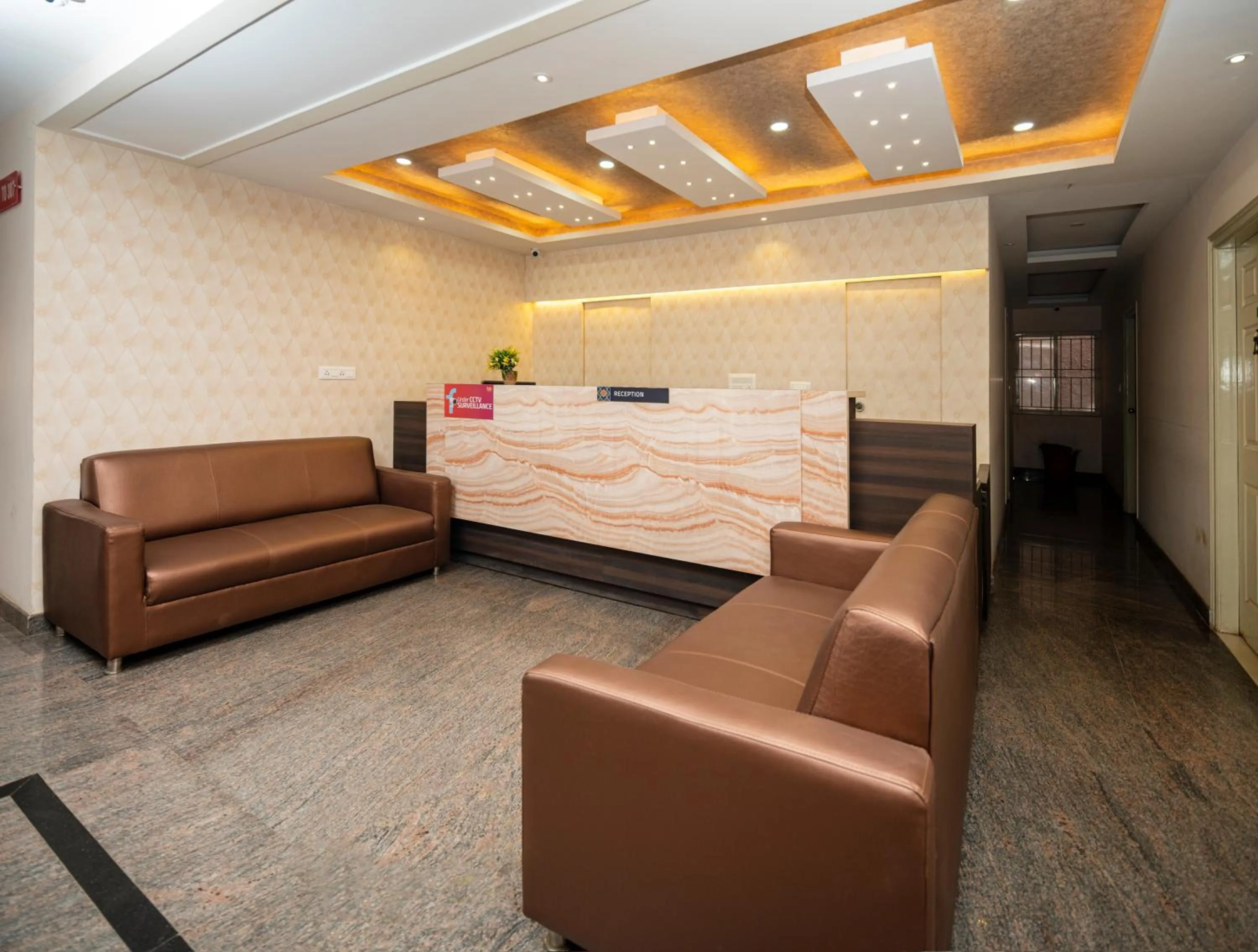 Lobby or reception in HOTEL BALINOVA