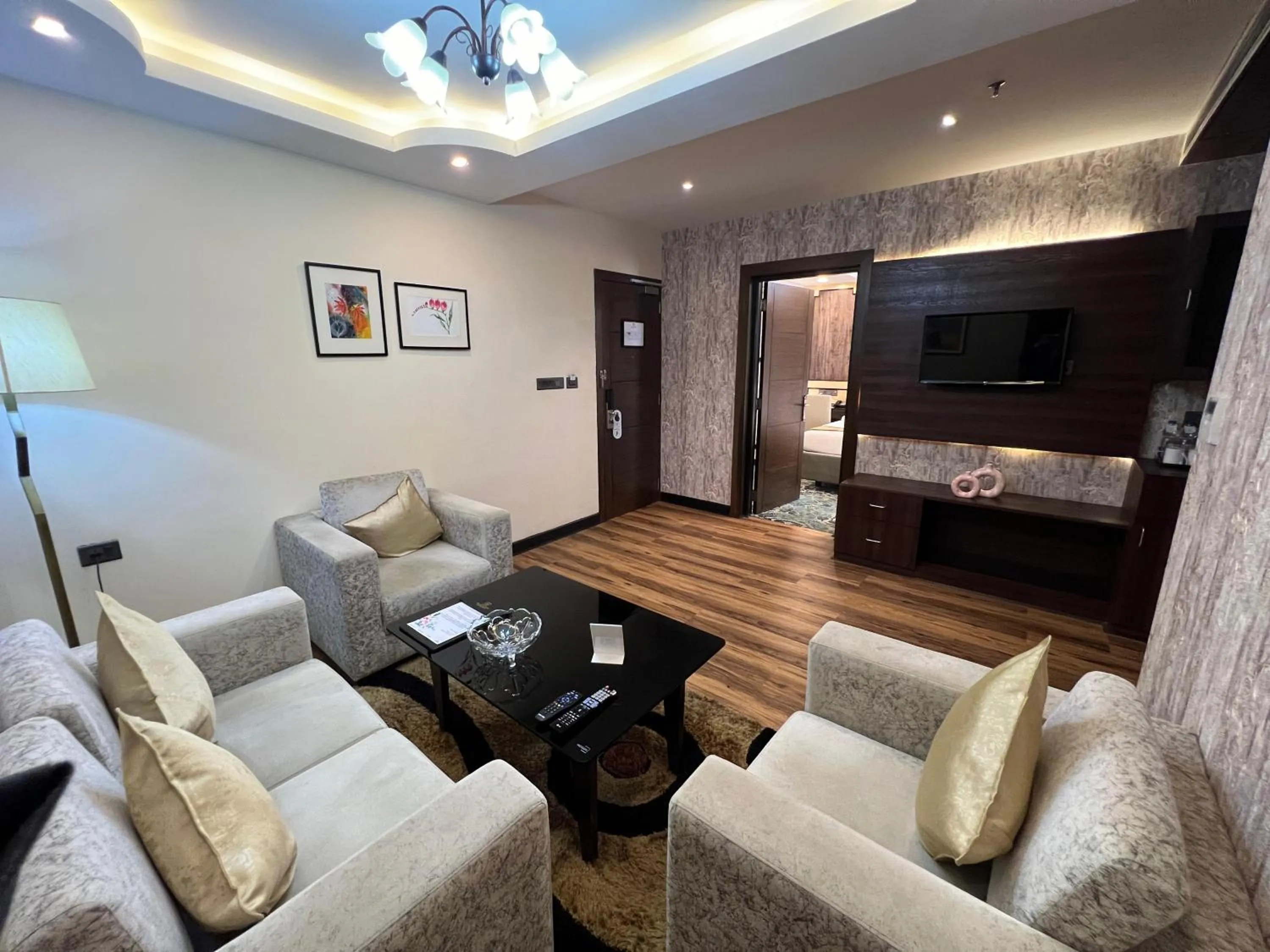 Living room in Golden Retreat