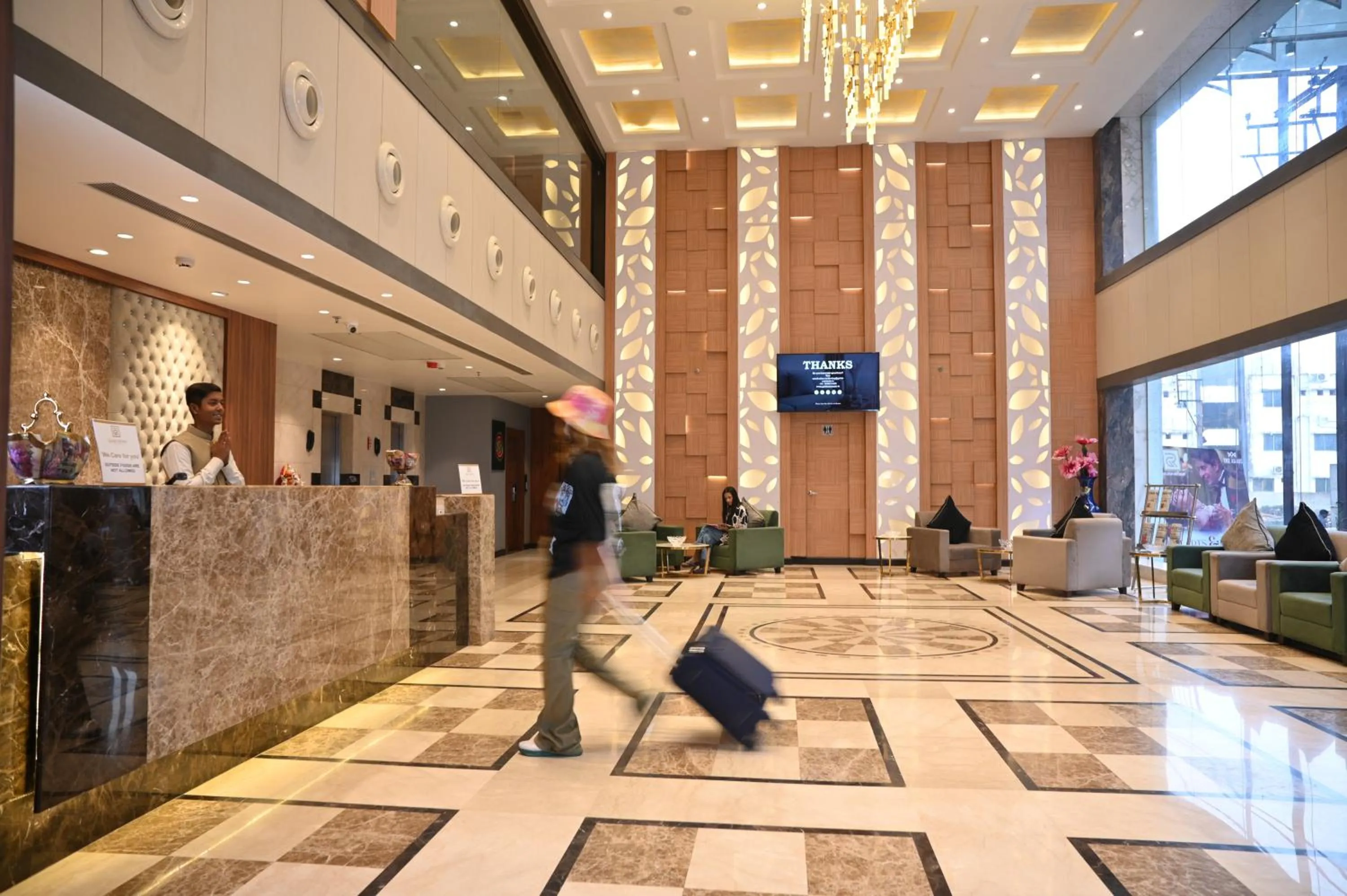 Lobby or reception in Golden Retreat