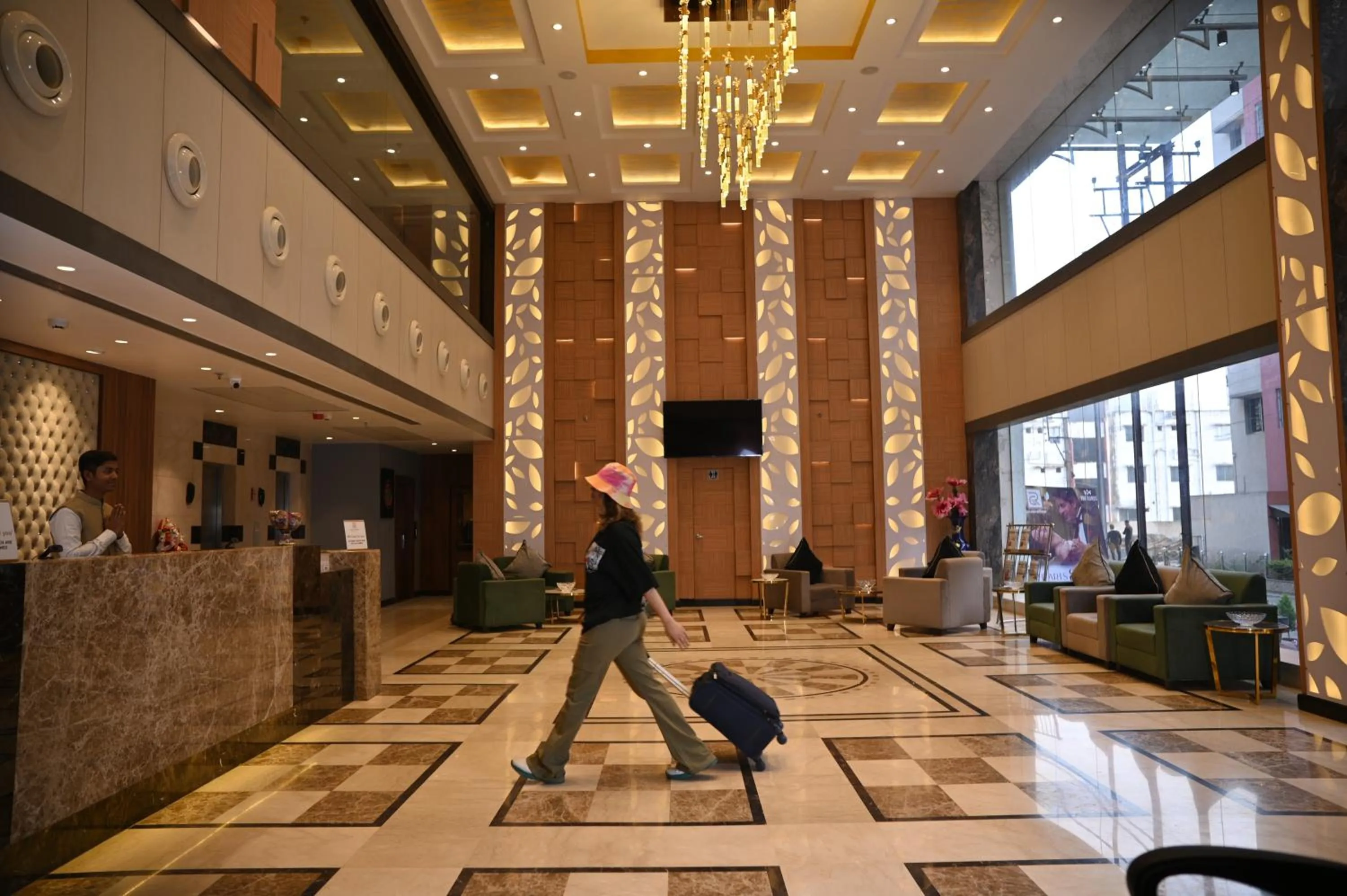 Lobby or reception in Golden Retreat