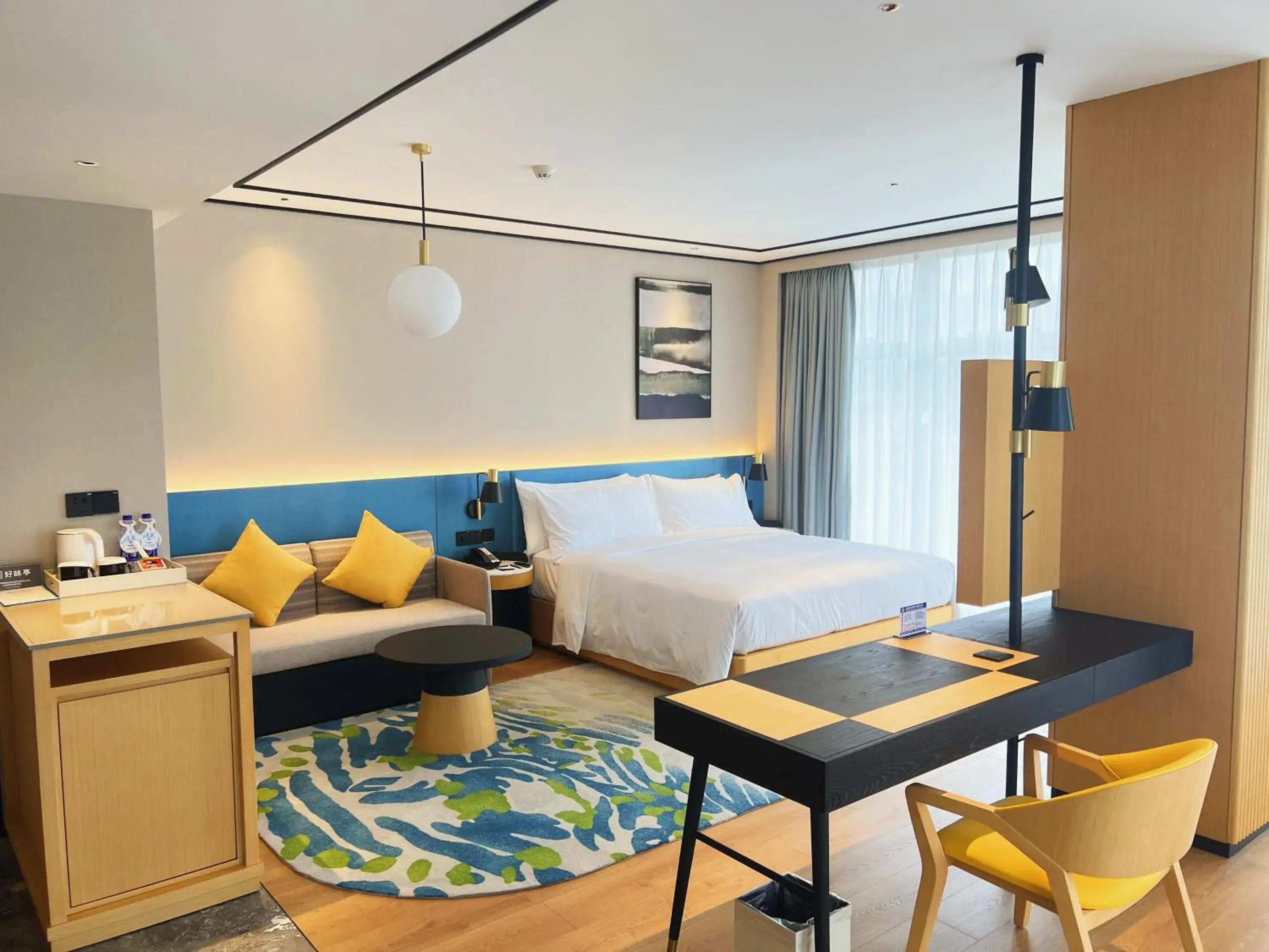 Deluxe King Room in Hilton Garden Inn Huzhou Anji Phoenix Mountain Deluxe King Room in Hilton Garden Inn Huzhou Anji Phoenix Mountain