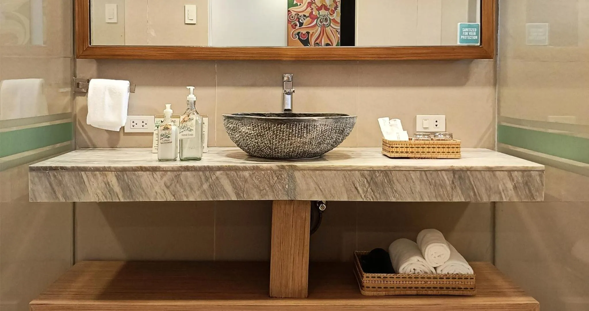 towels in TAG Resort