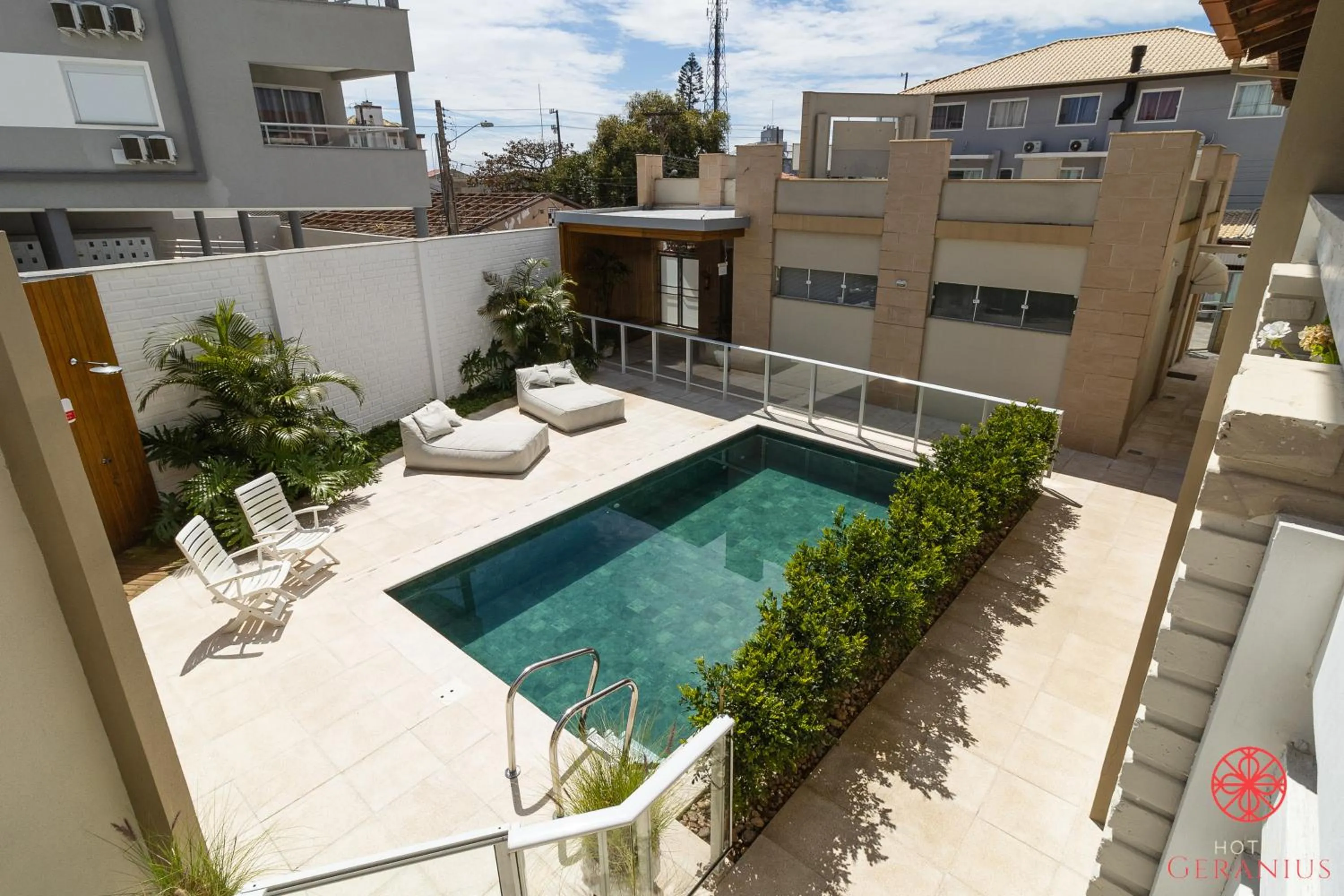 Seating area in Hotel Geranius Ingleses