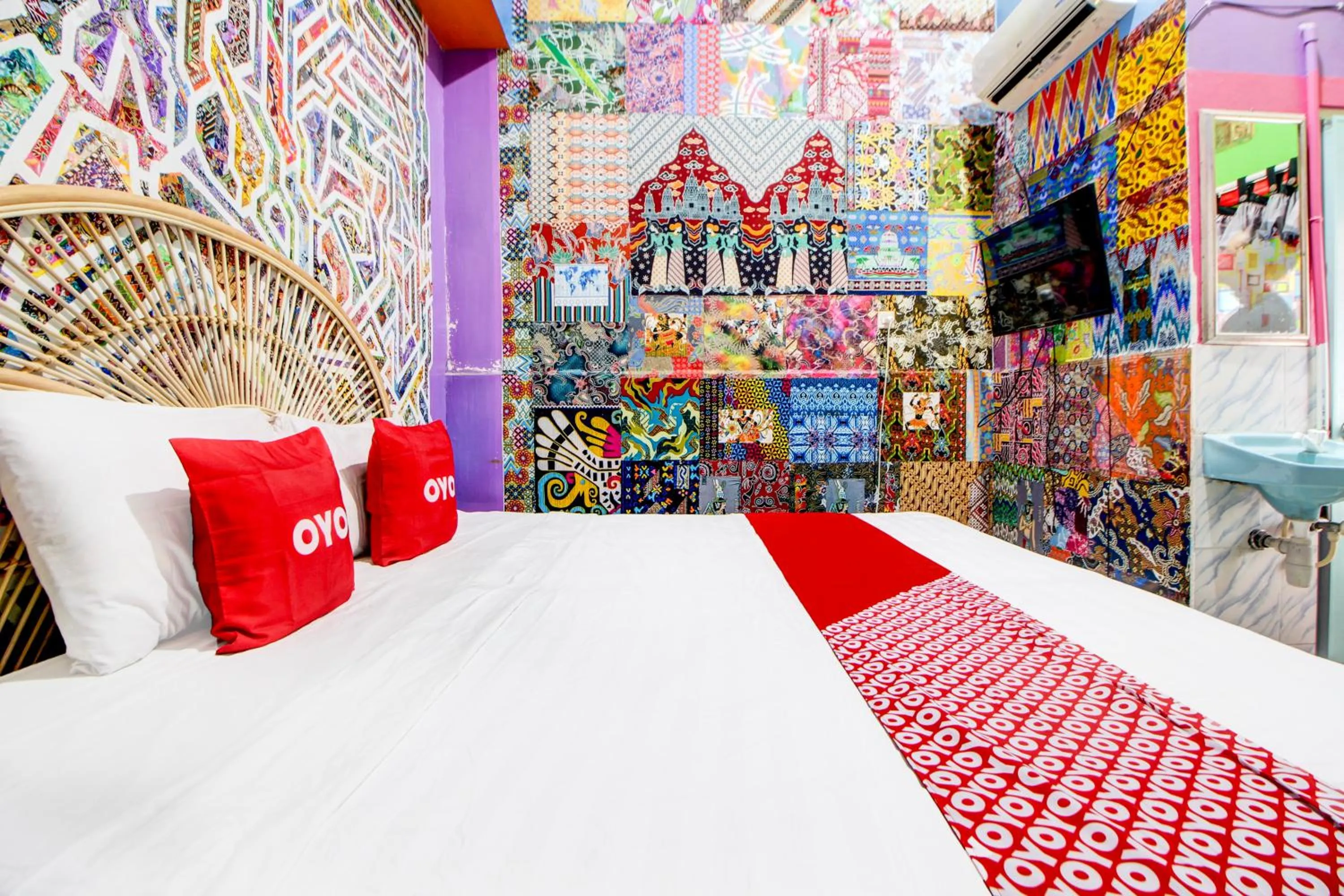 Bedroom, Bed in Oyo 91601 Pelemkecut Double Degree Syariah