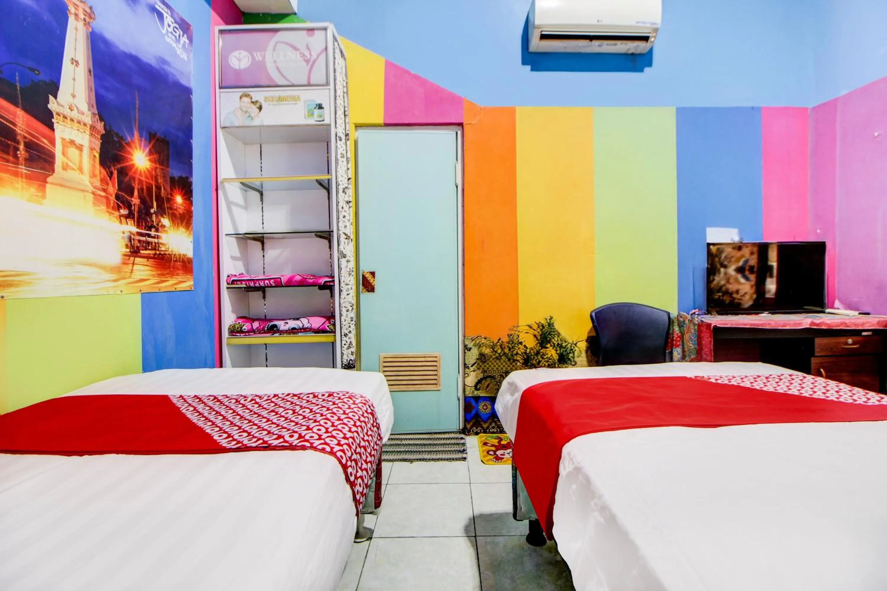 Bedroom, Bed in Hotel O Seturan Near Ugm Formerly Palem Kecut