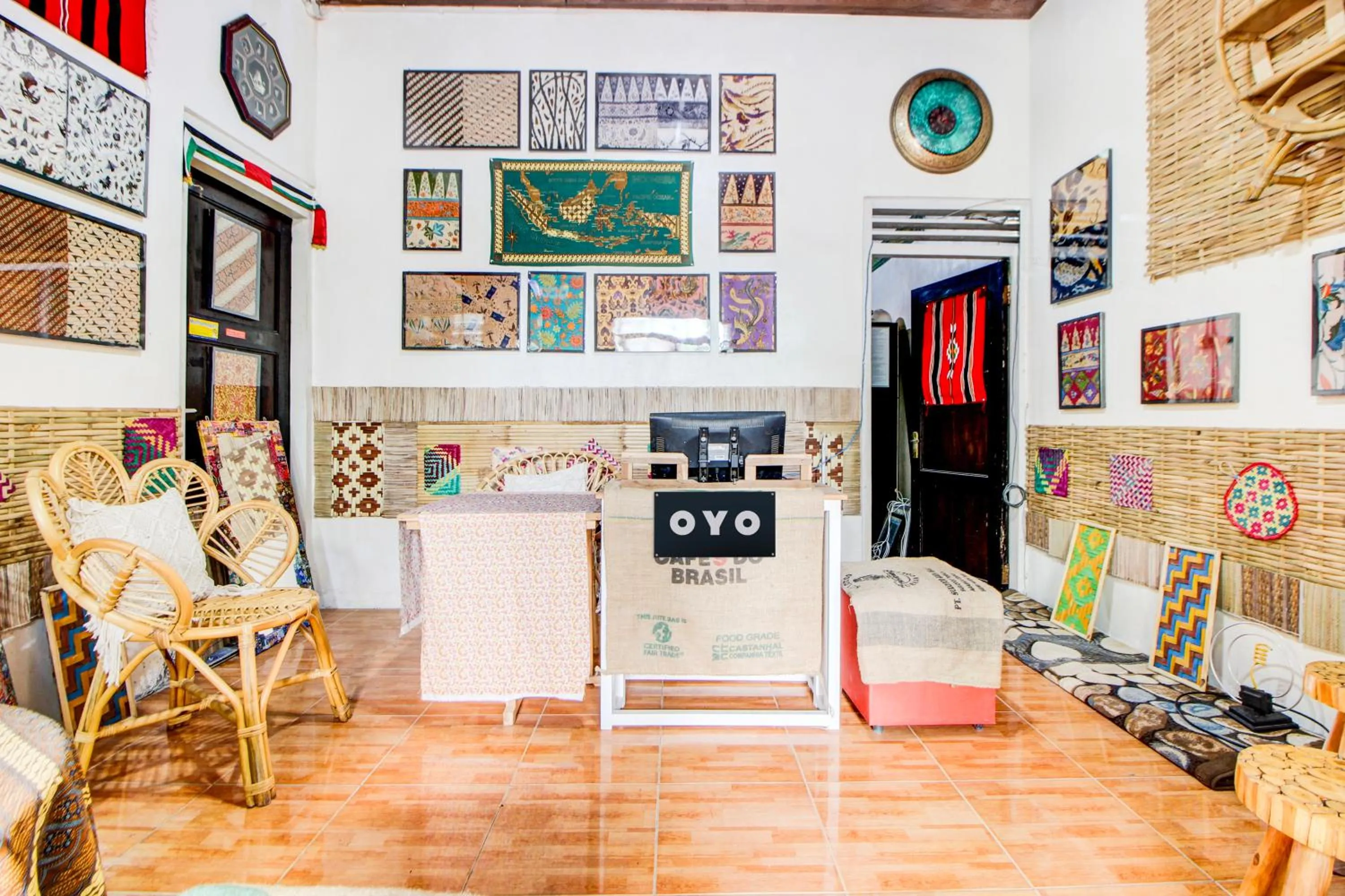 Lobby or reception in Oyo 91601 Pelemkecut Double Degree Syariah