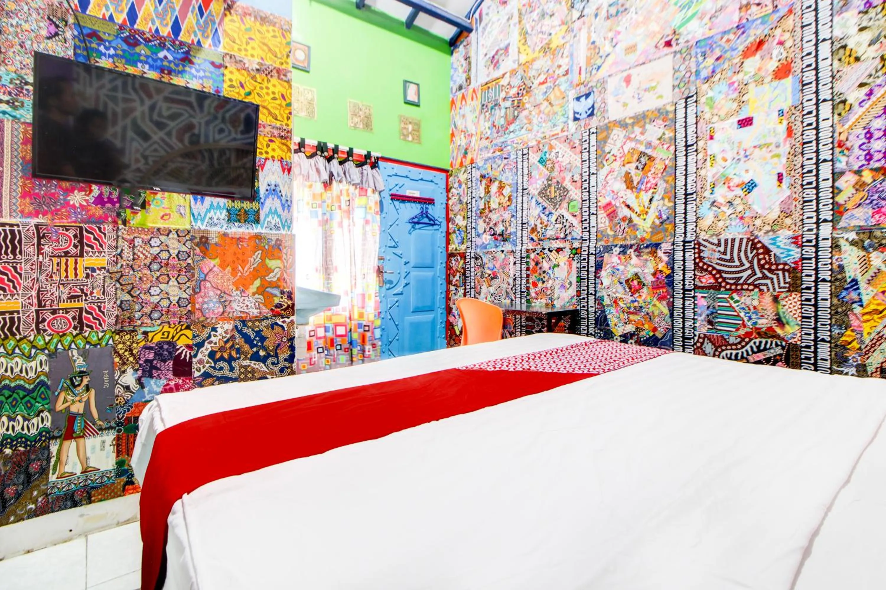 Bedroom, Bed in Oyo 91601 Pelemkecut Double Degree Syariah