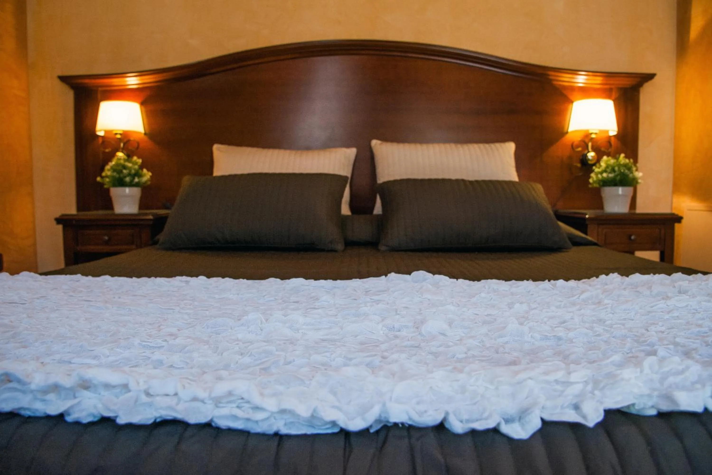 Bedroom, Bed in Hotel Al Ritrovo