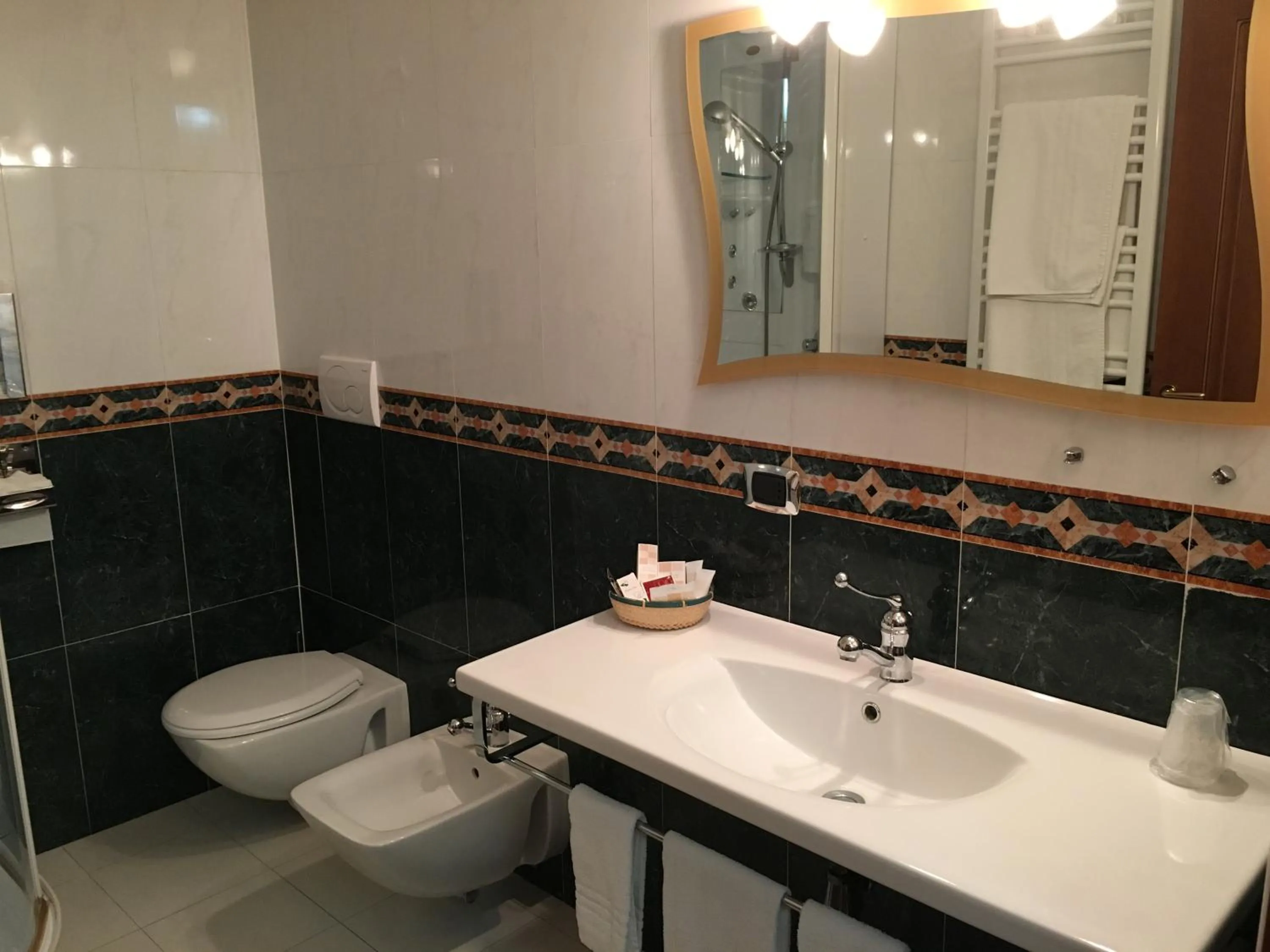 Toilet in Hotel Al Ritrovo