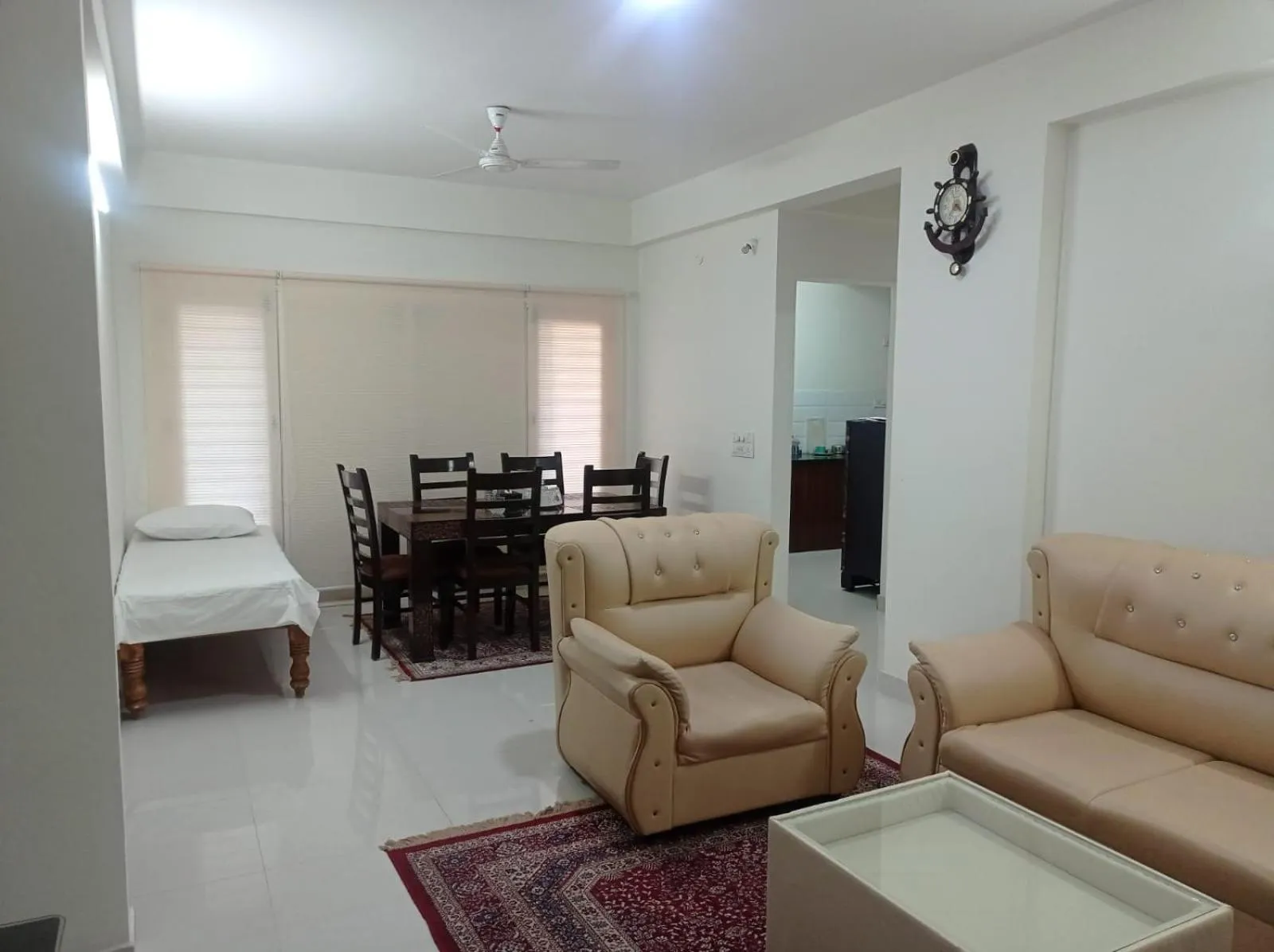 Seating area in Windfall Service Apartment