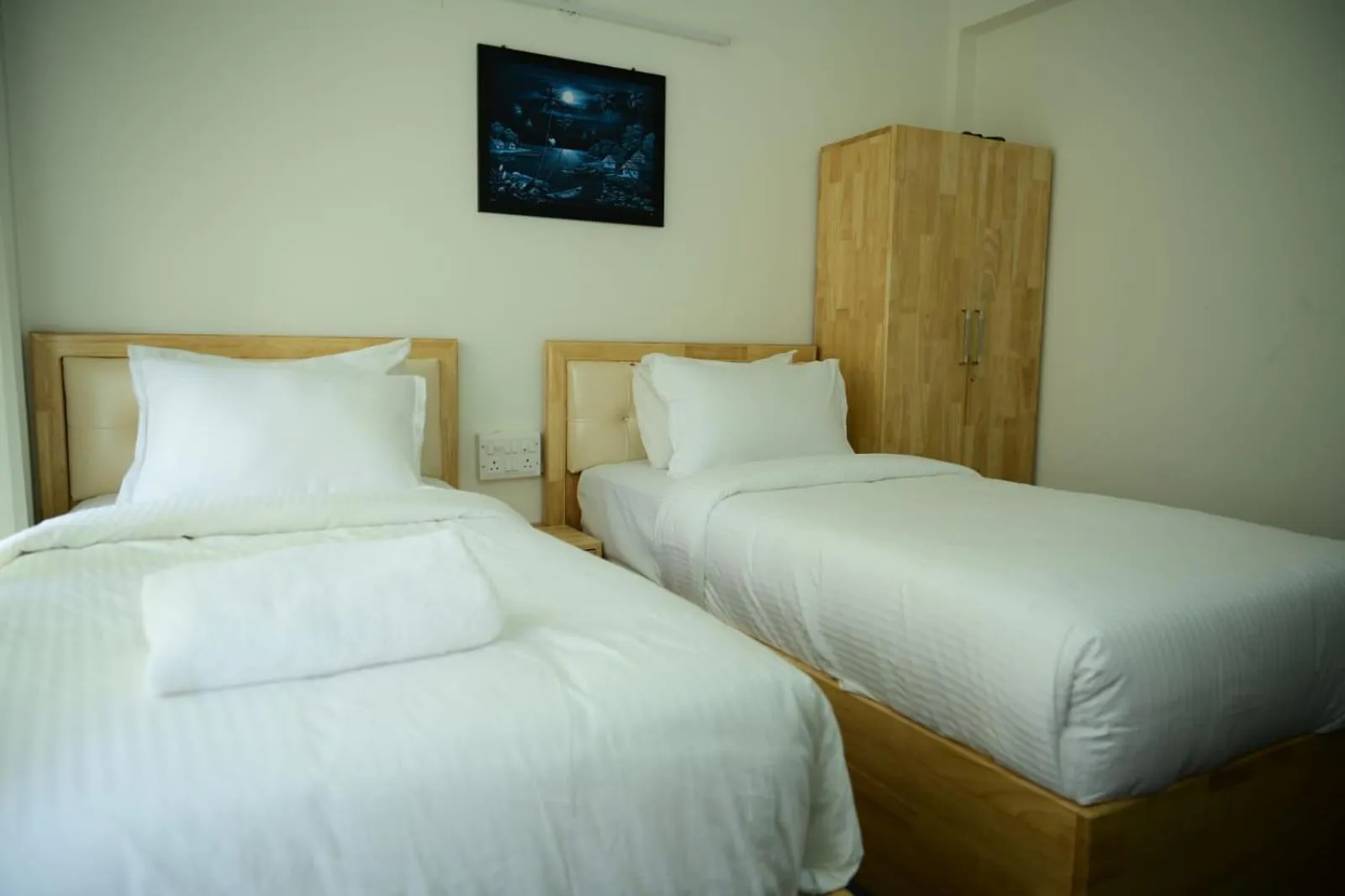 Bed in Windfall Service Apartment